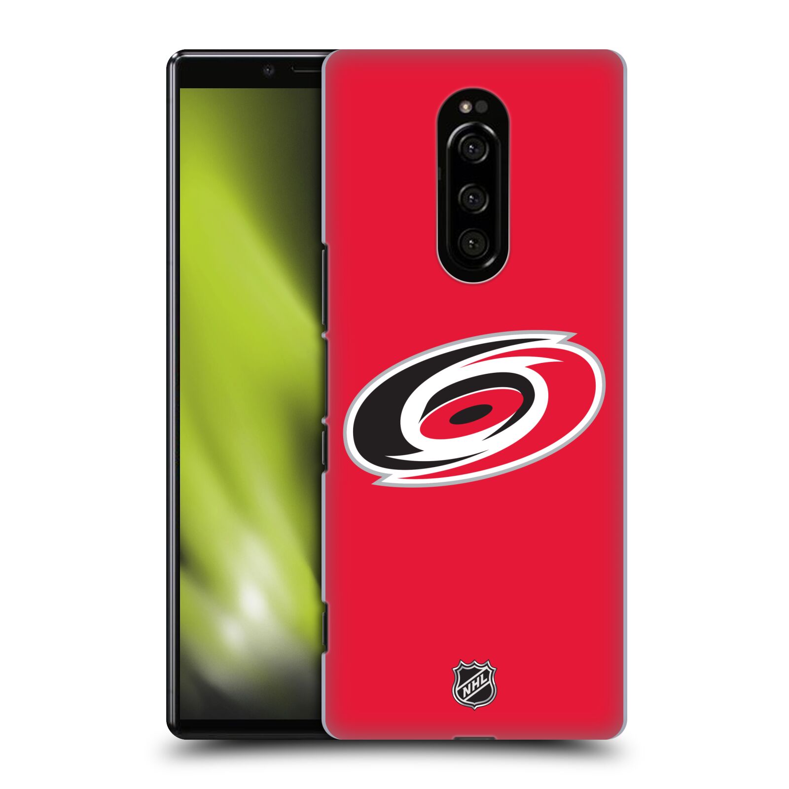 Pouzdro na mobil Sony Xperia 1 - HEAD CASE - Hokej NHL - Carolina Hurricanes - znak