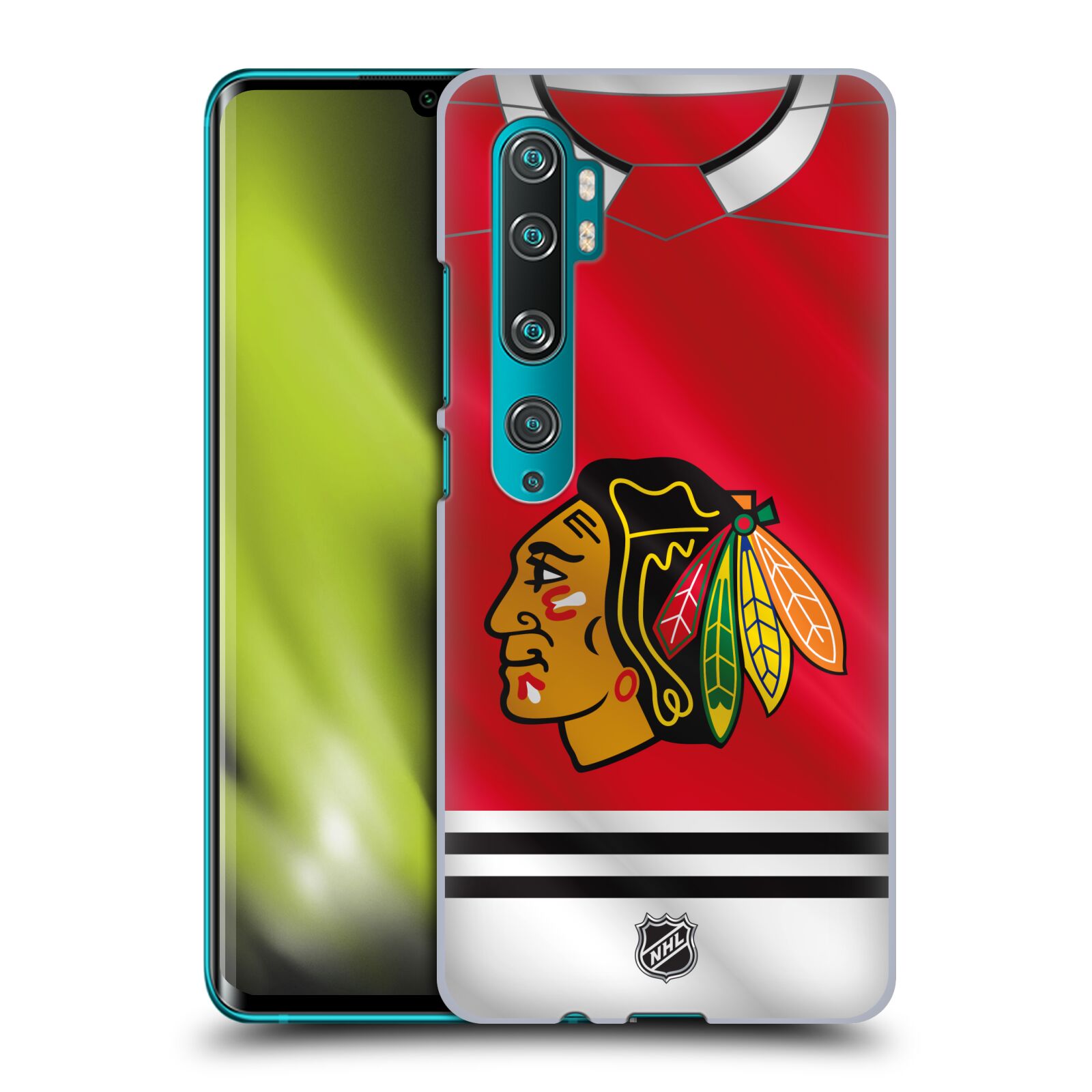 Pouzdro na mobil Xiaomi Mi Note 10 / Mi Note 10 Pro - HEAD CASE - Hokej NHL - Chicago Blackhawks - dres