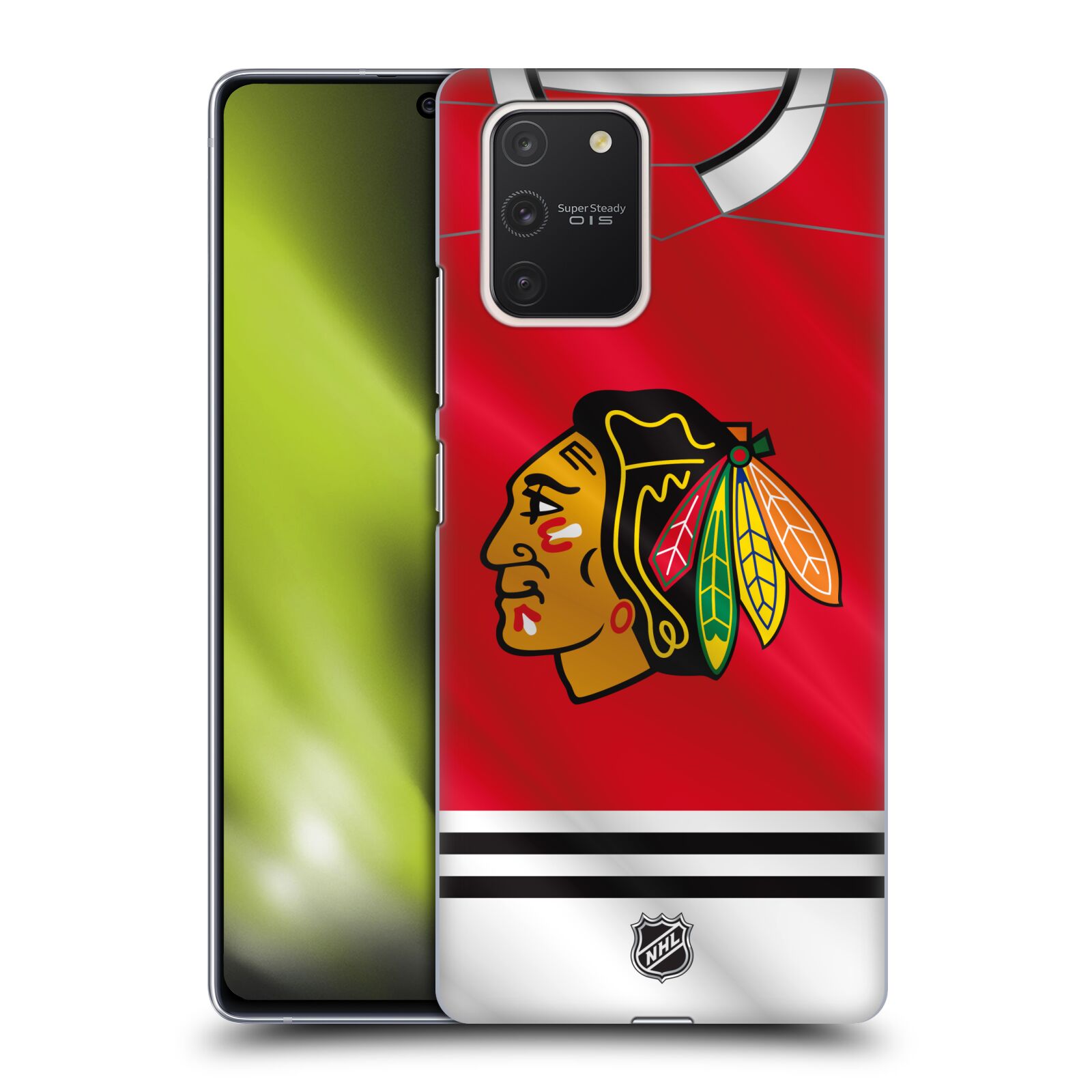 Pouzdro na mobil Samsung Galaxy S10 LITE - HEAD CASE - Hokej NHL - Chicago Blackhawks - dres
