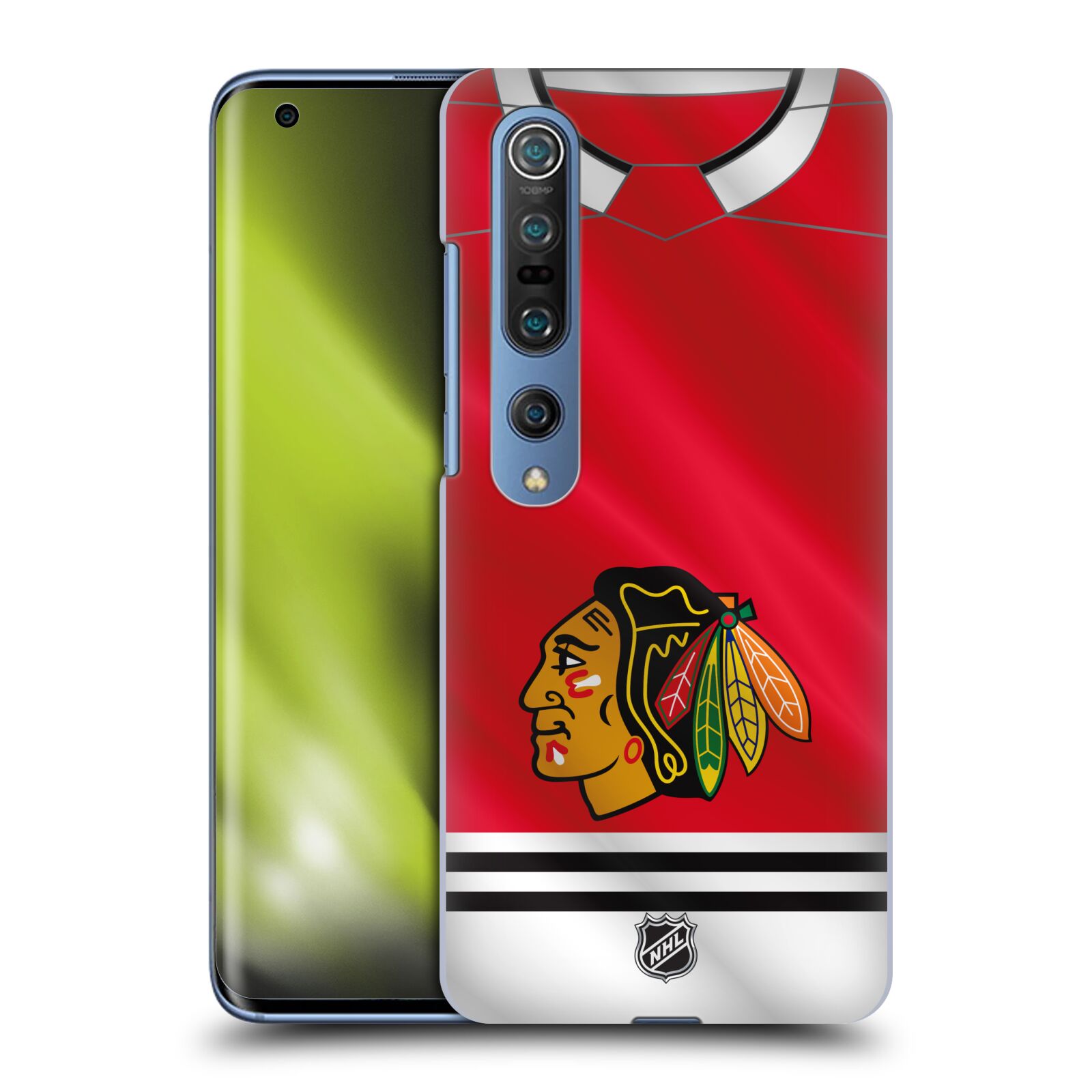 Pouzdro na mobil Xiaomi  Mi 10 5G / Mi 10 5G PRO - HEAD CASE - Hokej NHL - Chicago Blackhawks - dres