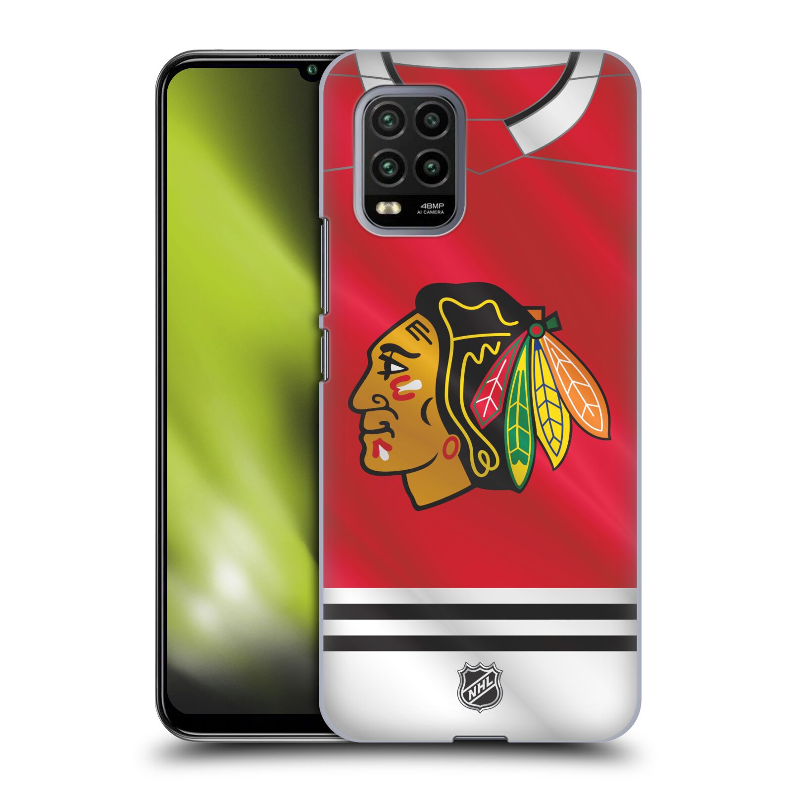 Pouzdro na mobil Xiaomi  Mi 10 LITE / Mi 10 LITE 5G - HEAD CASE - Hokej NHL - Chicago Blackhawks - dres