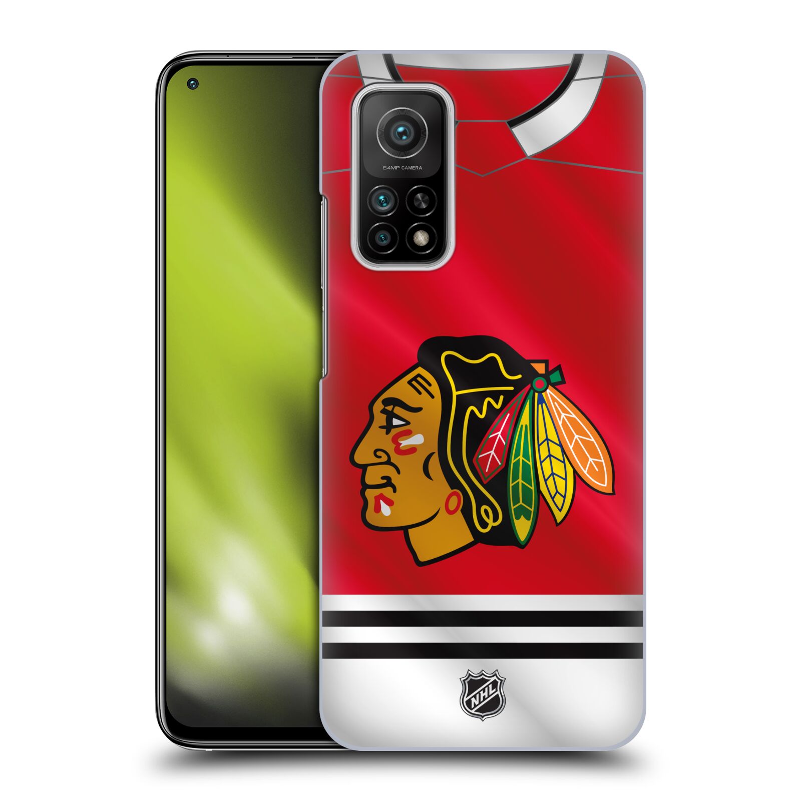 Pouzdro na mobil Xiaomi  Mi 10T / Mi 10T PRO - HEAD CASE - Hokej NHL - Chicago Blackhawks - dres