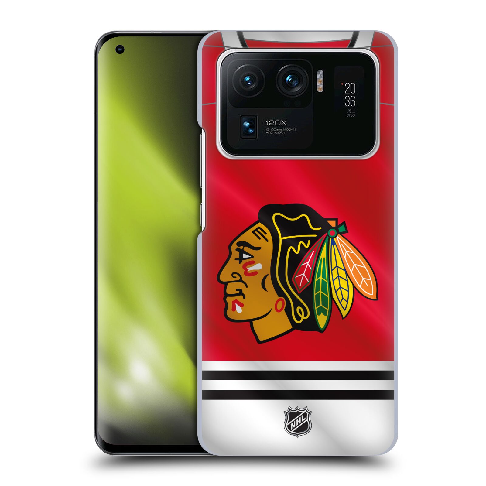 Pouzdro na mobil Xiaomi  Mi 11 ULTRA - HEAD CASE - Hokej NHL - Chicago Blackhawks - dres