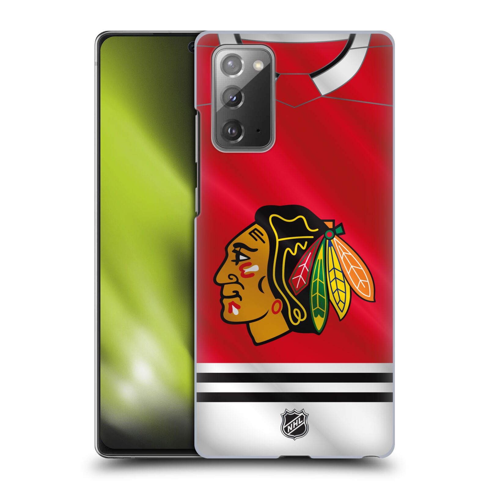 Pouzdro na mobil Samsung Galaxy Note 20 - HEAD CASE - Hokej NHL - Chicago Blackhawks - dres