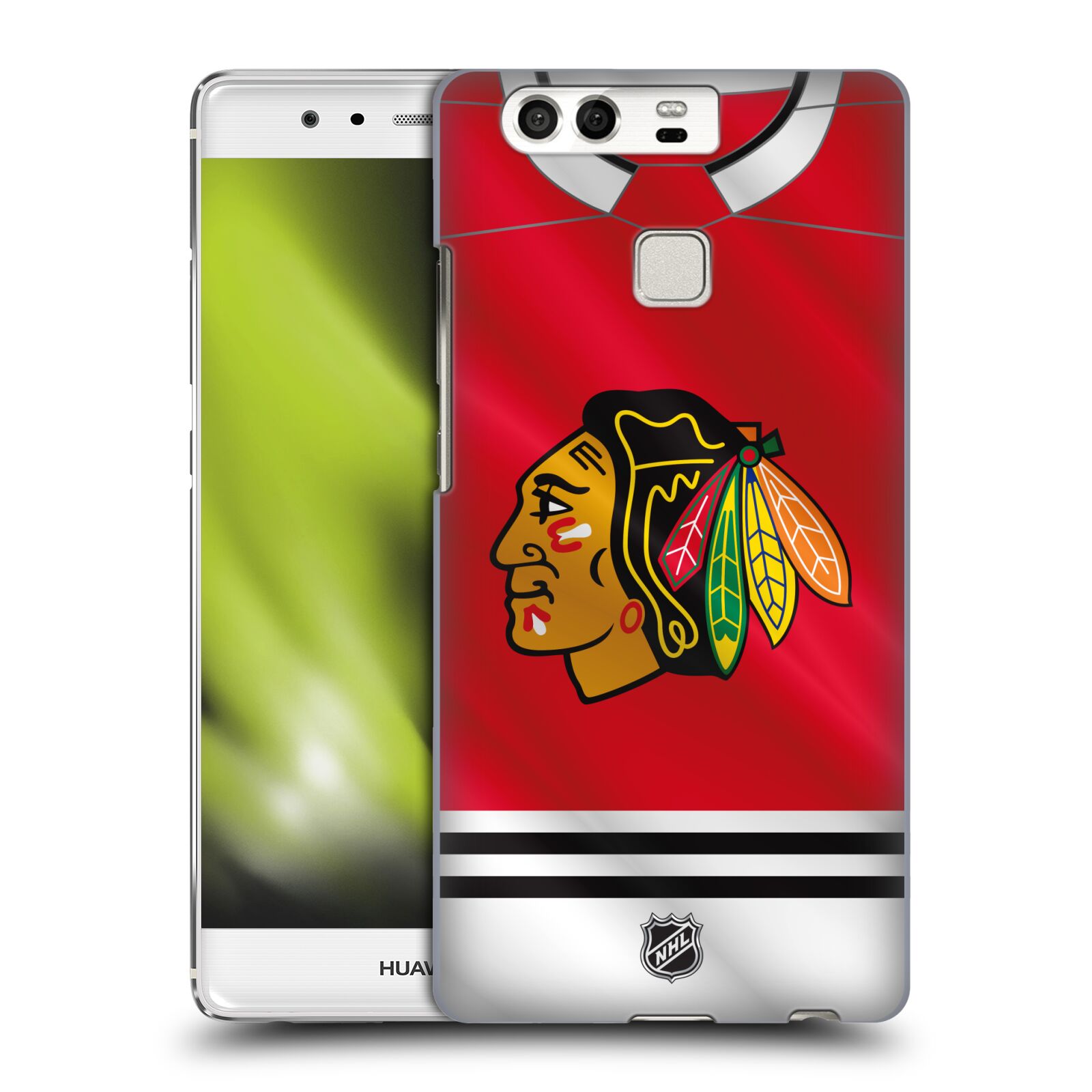 Pouzdro na mobil Huawei P9 / P9 DUAL SIM - HEAD CASE - Hokej NHL - Chicago Blackhawks - dres