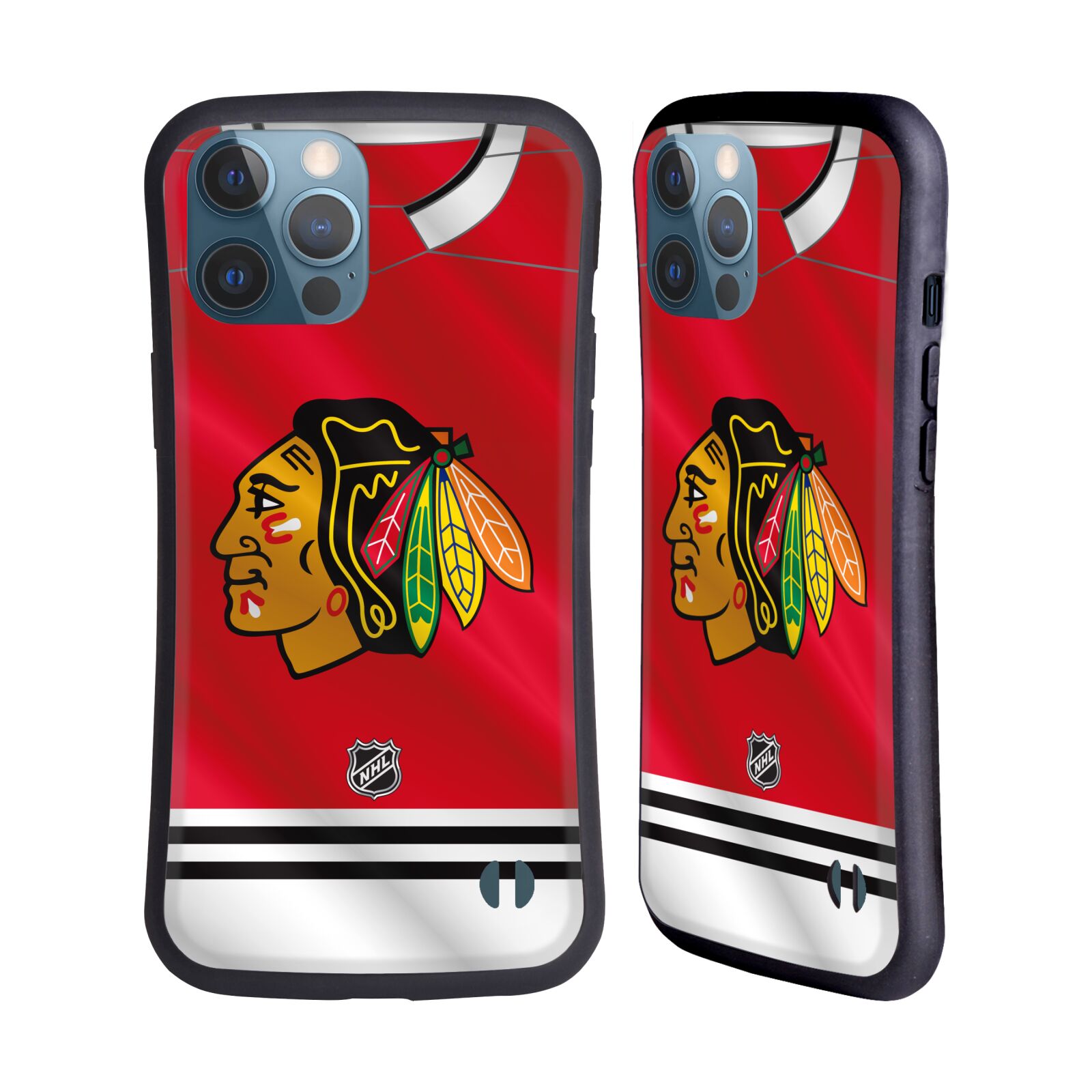 Obal na mobil Apple iPhone 13 PRO MAX - HEAD CASE - NHL - Chicago Blackhawks znak na dresu