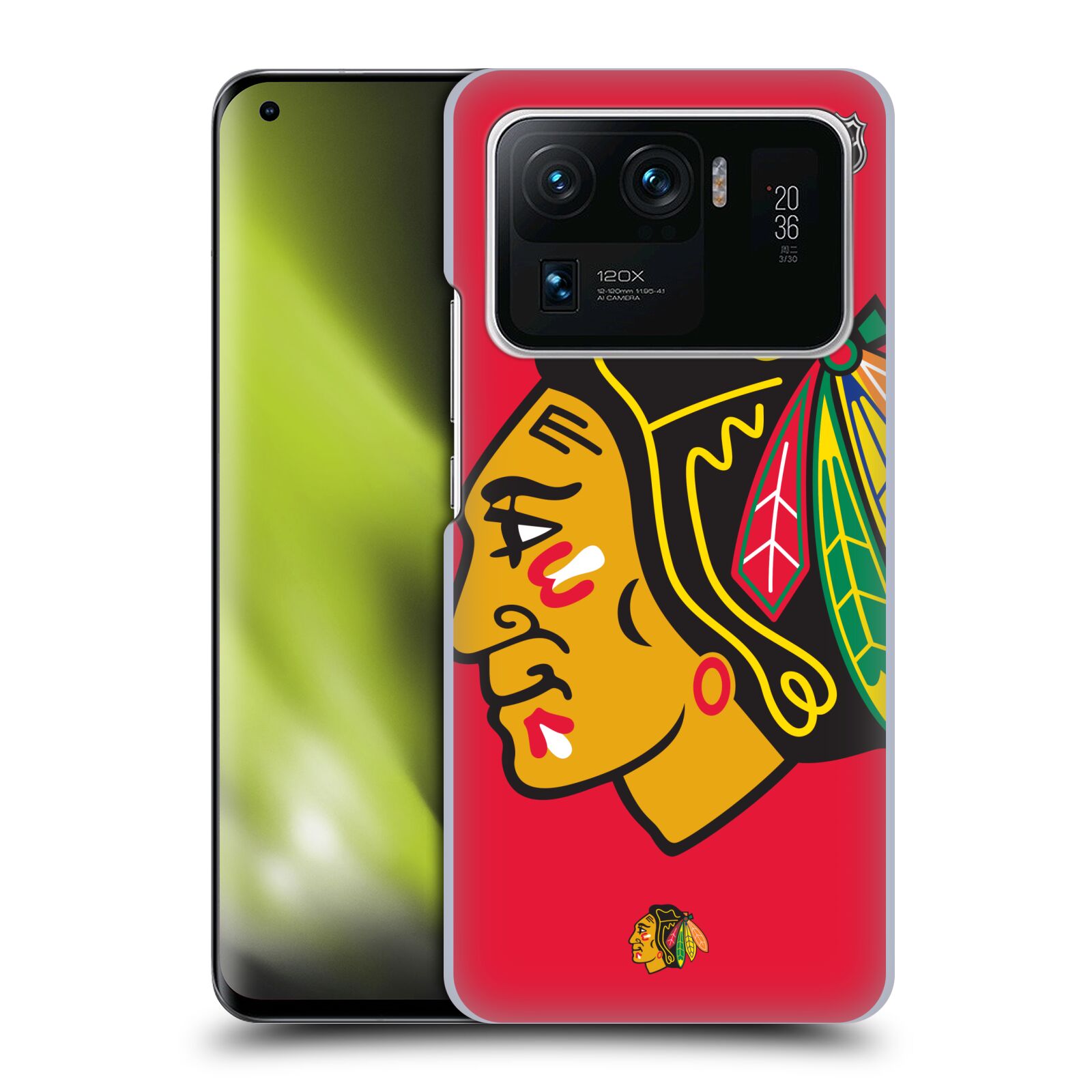 Pouzdro na mobil Xiaomi  Mi 11 ULTRA - HEAD CASE - Hokej NHL - Chicago Blackhawks - Velký znak