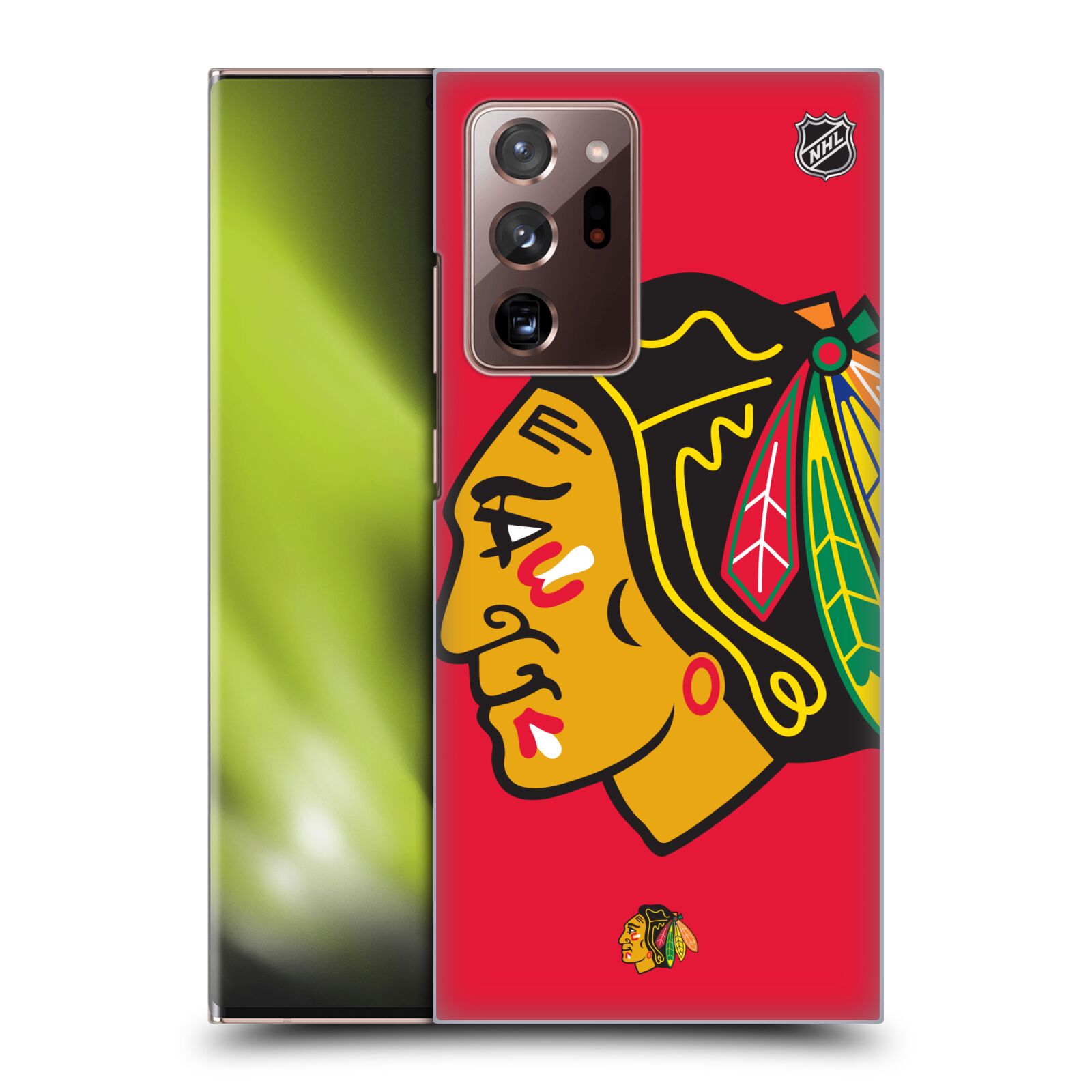 Pouzdro na mobil Samsung Galaxy Note 20 ULTRA - HEAD CASE - Hokej NHL - Chicago Blackhawks - Velký znak