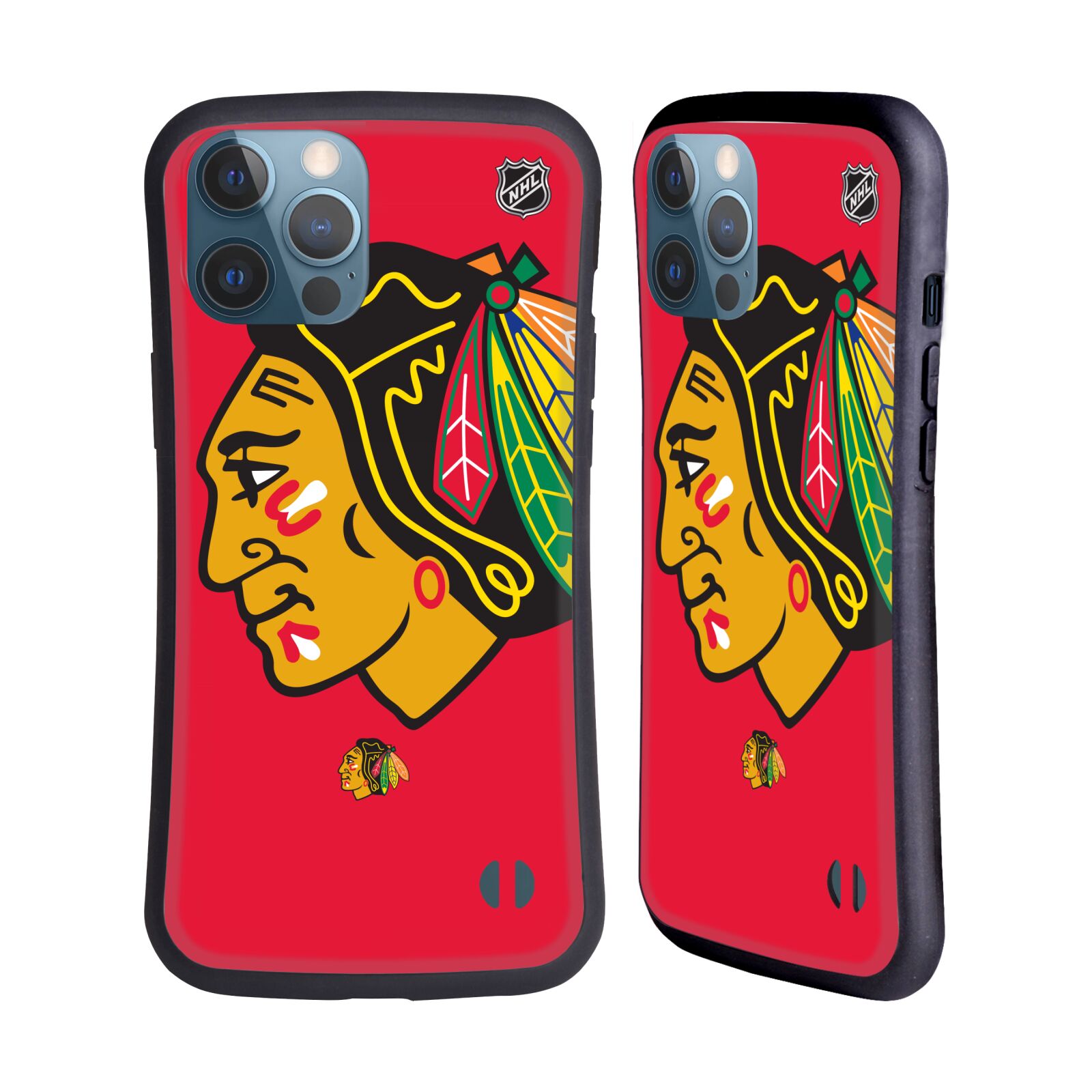 Obal na mobil Apple iPhone 13 PRO MAX - HEAD CASE - NHL - Chicago Blackhawks velký znak