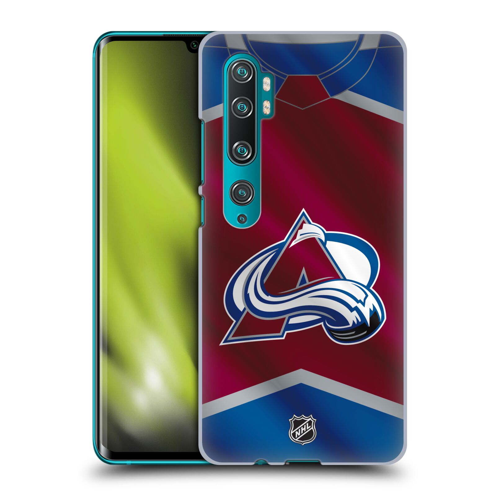 Pouzdro na mobil Xiaomi Mi Note 10 / Mi Note 10 Pro - HEAD CASE - Hokej NHL - Colorado Avalanche - Dres
