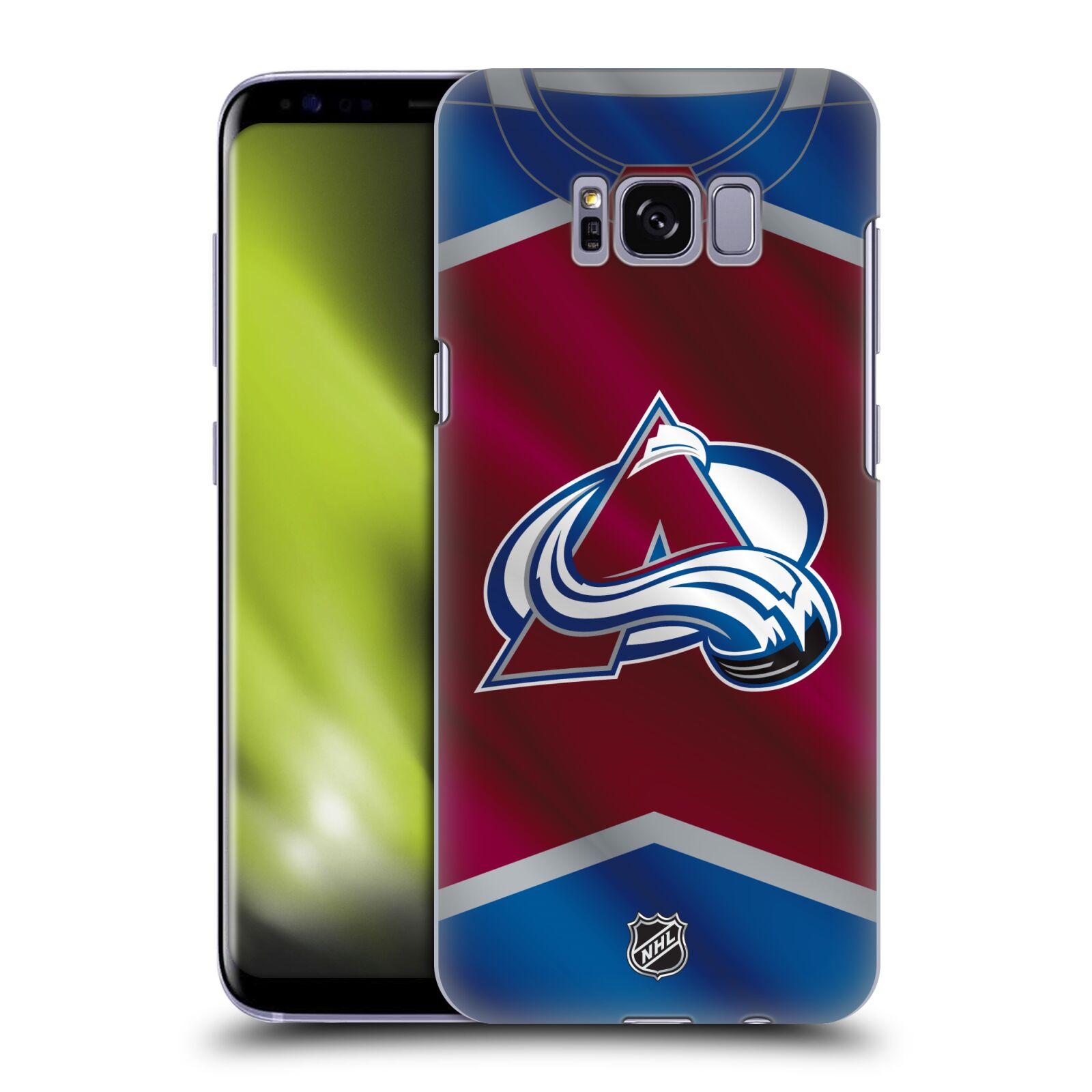 Pouzdro na mobil Samsung Galaxy S8 - HEAD CASE - Hokej NHL - Colorado Avalanche - Dres