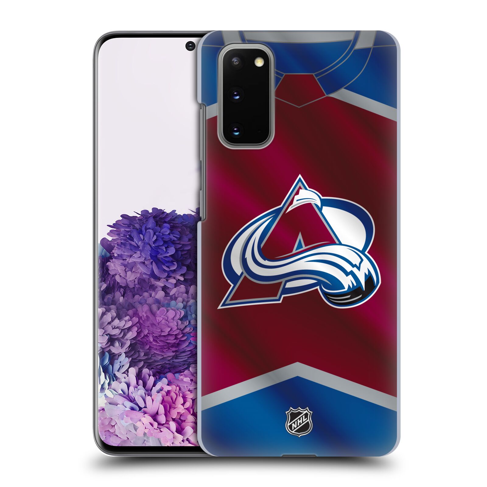 Pouzdro na mobil Samsung Galaxy S20 - HEAD CASE - Hokej NHL - Colorado Avalanche - Dres