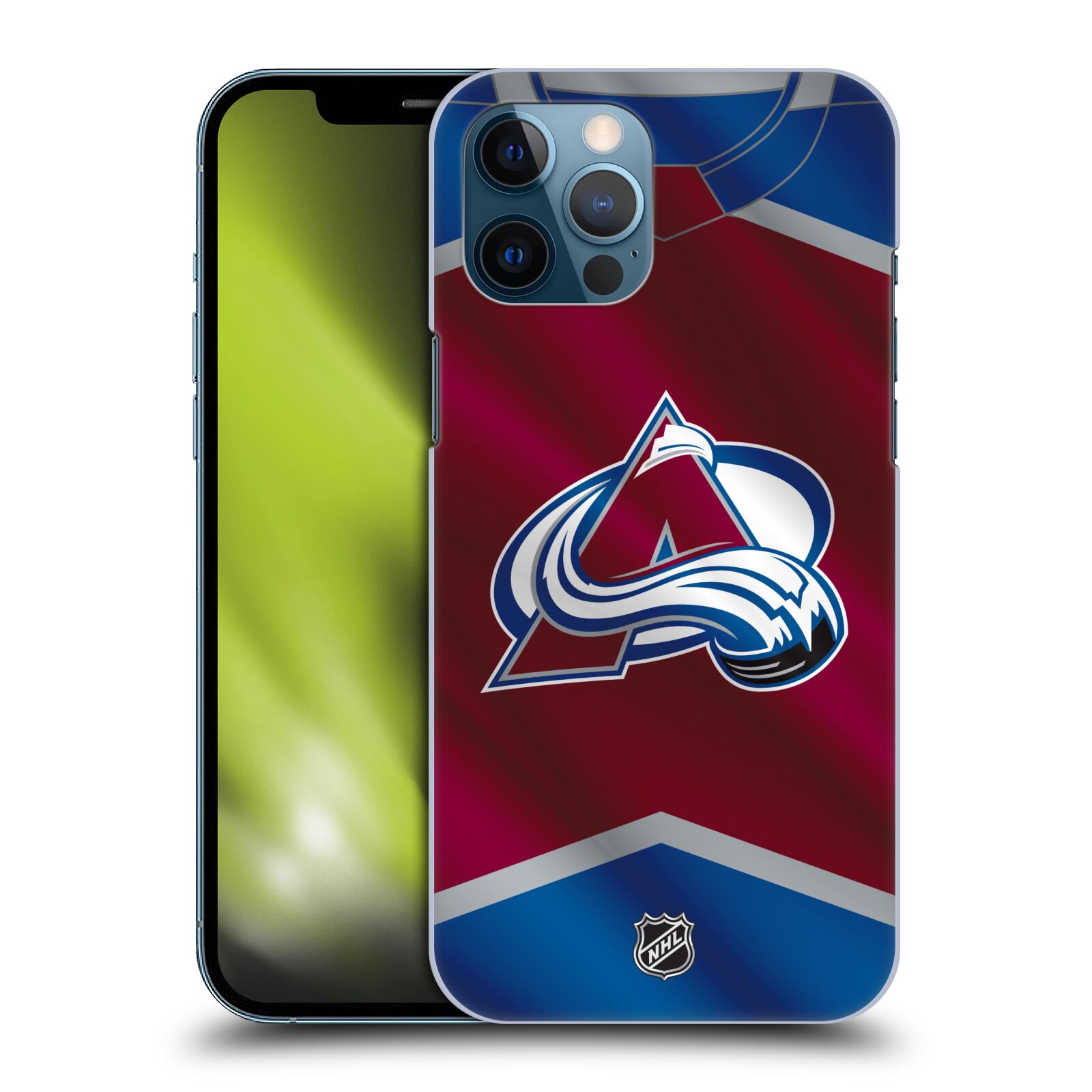 Pouzdro na mobil Apple Iphone 12 PRO MAX - HEAD CASE - Hokej NHL - Colorado Avalanche - Dres