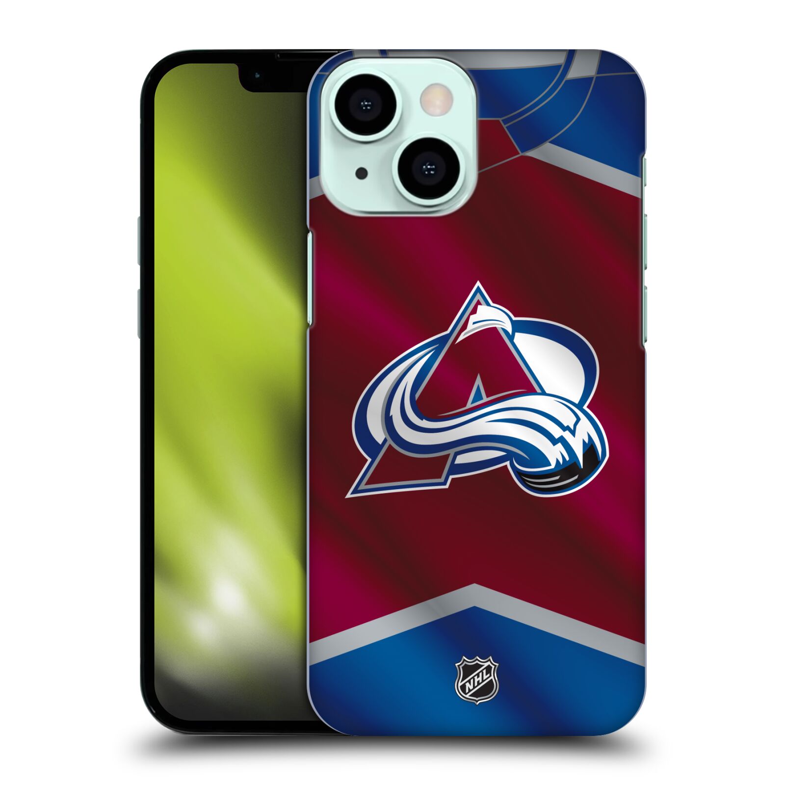 Pouzdro na mobil Apple Iphone 13 MINI - HEAD CASE - Hokej NHL - Colorado Avalanche - Dres