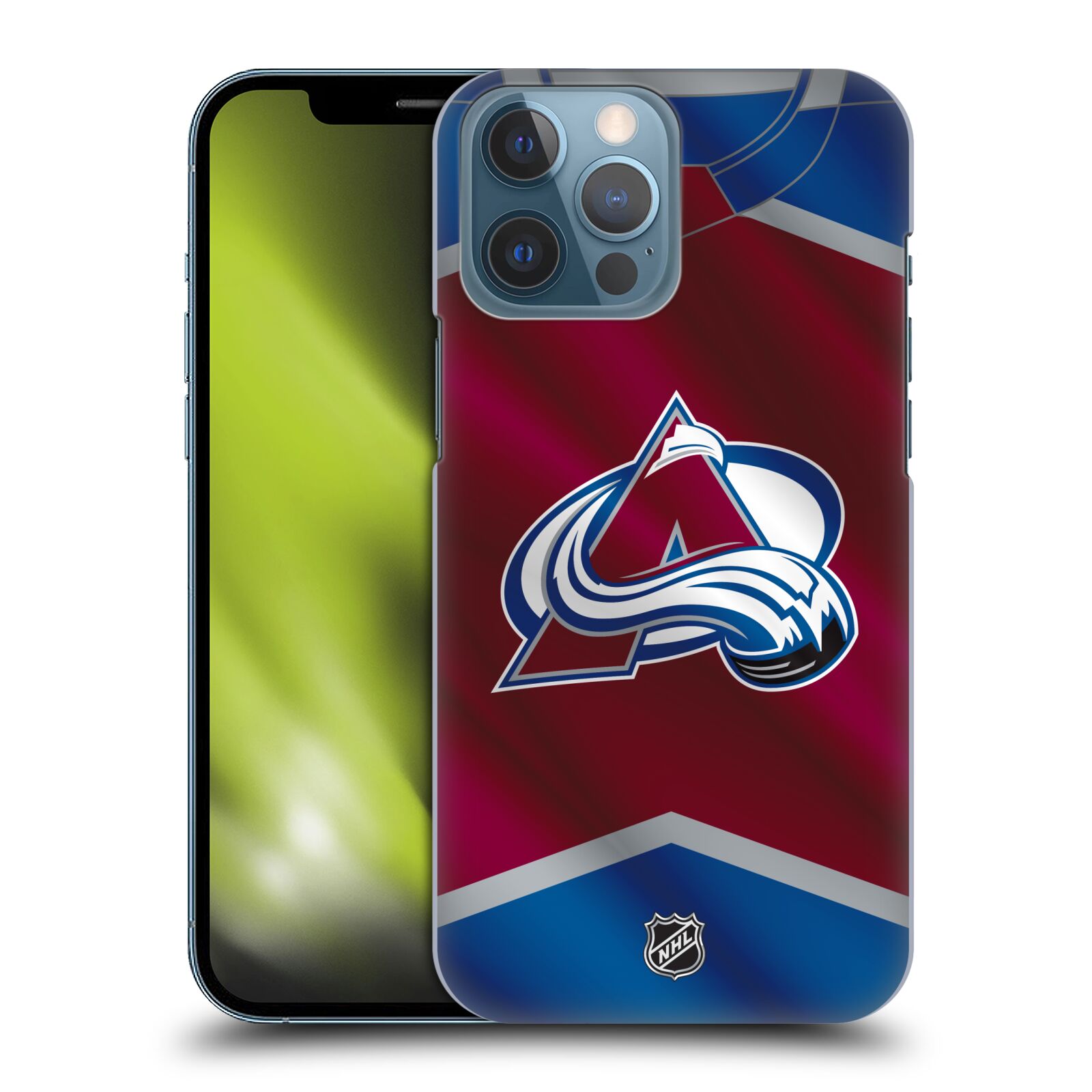 Pouzdro na mobil Apple Iphone 13 PRO MAX - HEAD CASE - Hokej NHL - Colorado Avalanche - Dres
