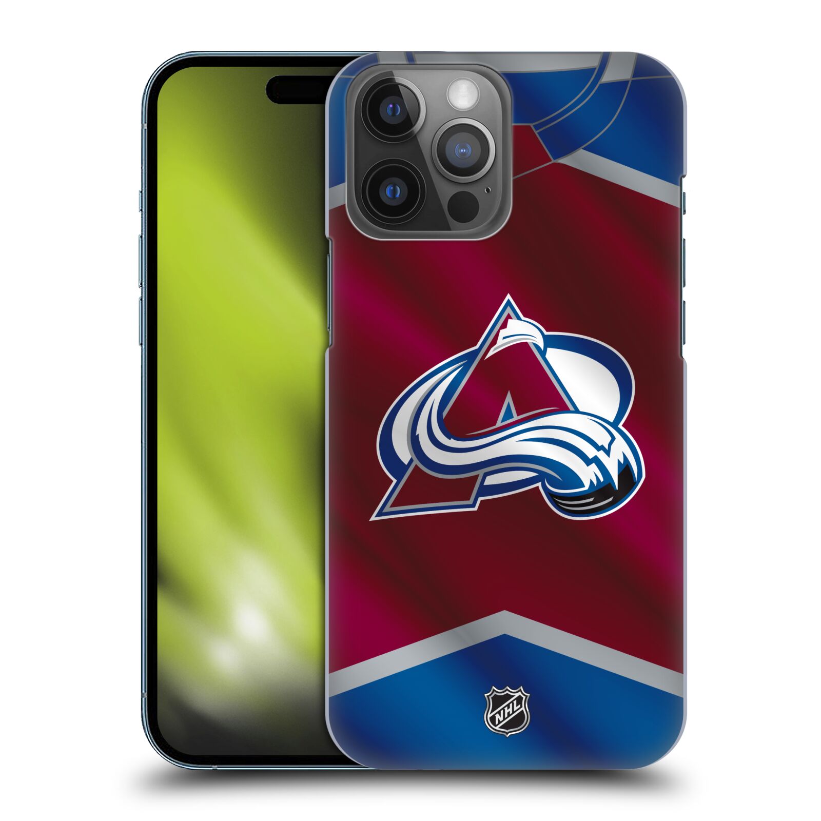 Pouzdro na mobil Apple Iphone 14 PRO MAX - HEAD CASE - Hokej NHL - Colorado Avalanche - Dres