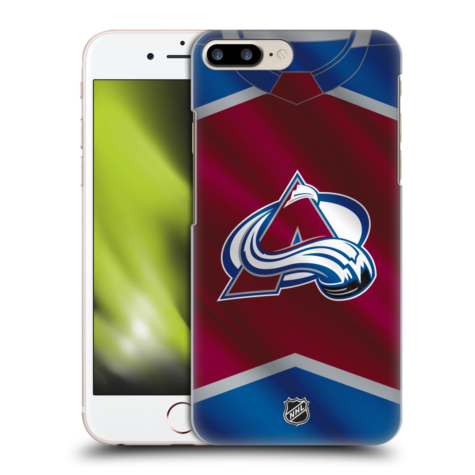 Pouzdro na mobil Apple Iphone 7/8 PLUS - HEAD CASE - Hokej NHL - Colorado Avalanche - Dres