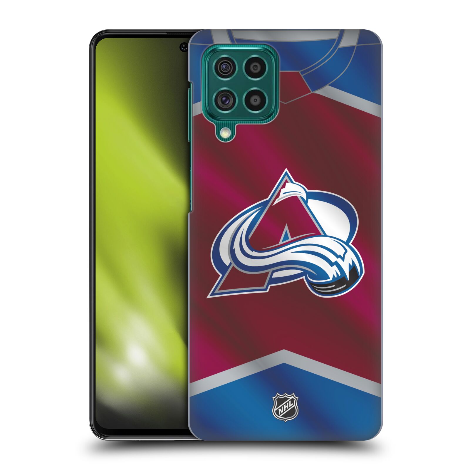 Pouzdro na mobil Samsung Galaxy M62 - HEAD CASE - Hokej NHL - Colorado Avalanche - Dres