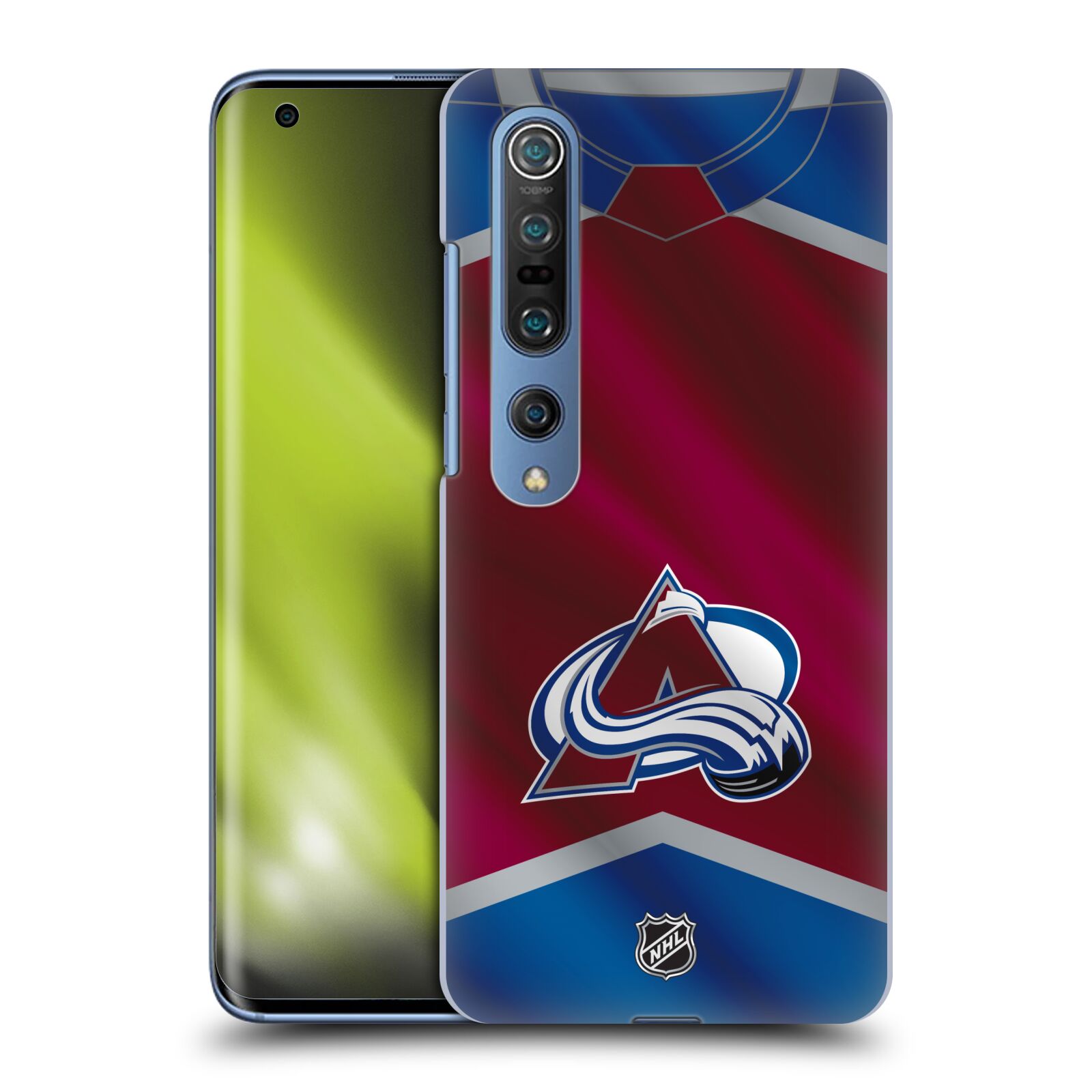 Pouzdro na mobil Xiaomi  Mi 10 5G / Mi 10 5G PRO - HEAD CASE - Hokej NHL - Colorado Avalanche - Dres