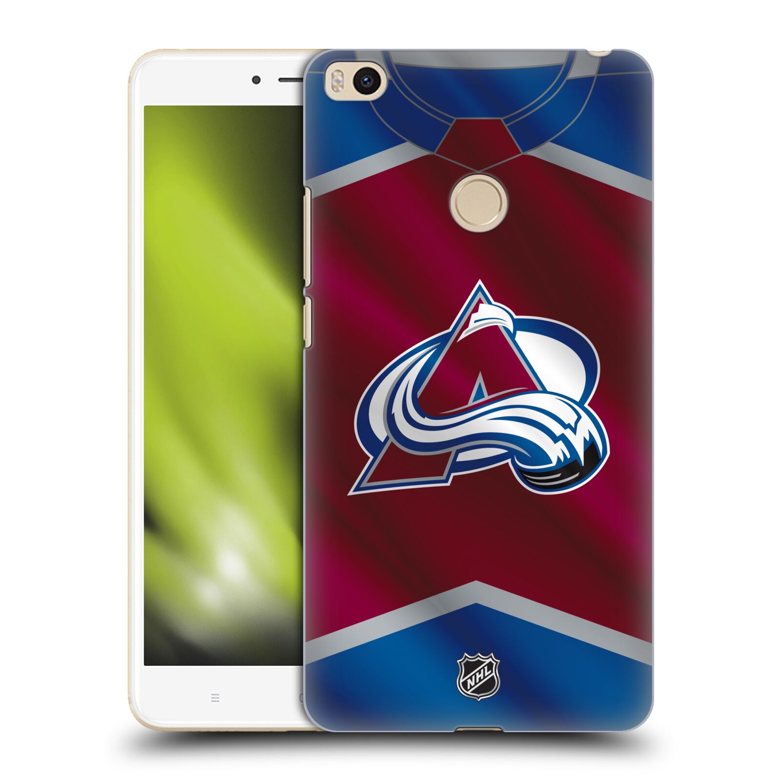 Pouzdro na mobil Xiaomi Mi Max 2 - HEAD CASE - Hokej NHL - Colorado Avalanche - Dres