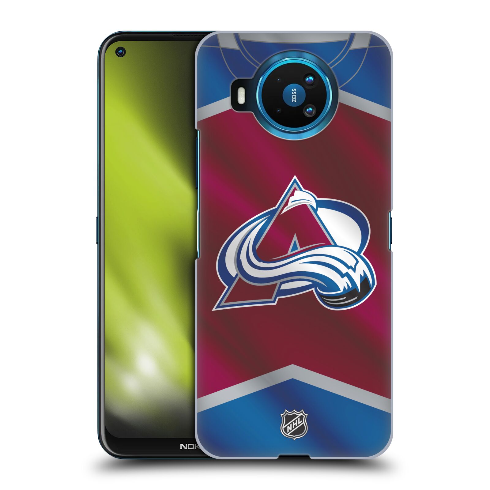 Pouzdro na mobil NOKIA 8.3 - HEAD CASE - Hokej NHL - Colorado Avalanche - Dres