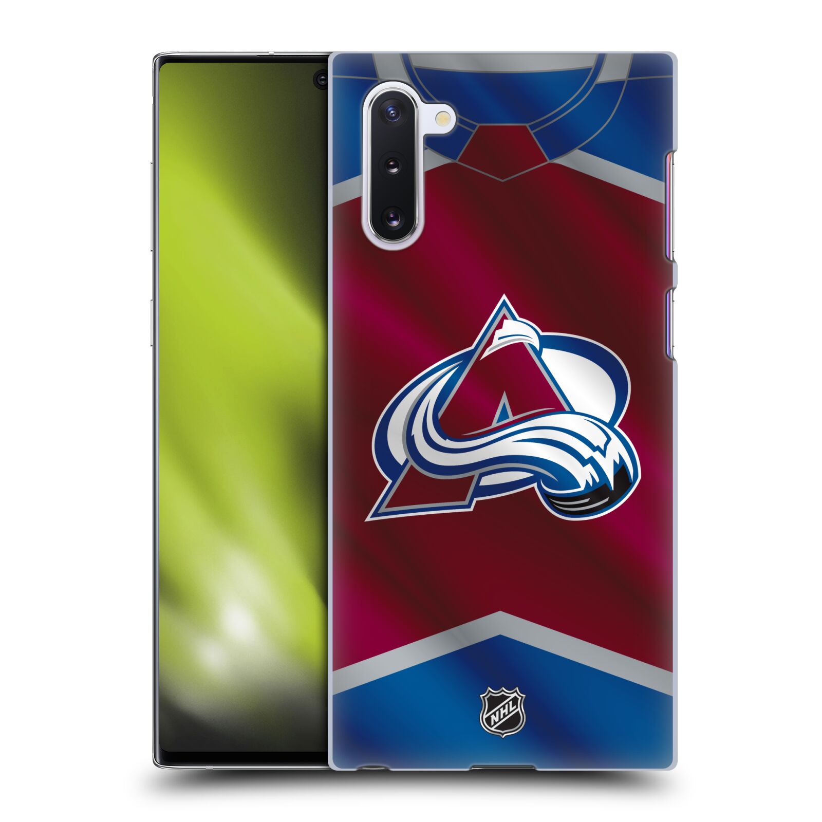 Pouzdro na mobil Samsung Galaxy Note 10 - HEAD CASE - Hokej NHL - Colorado Avalanche - Dres