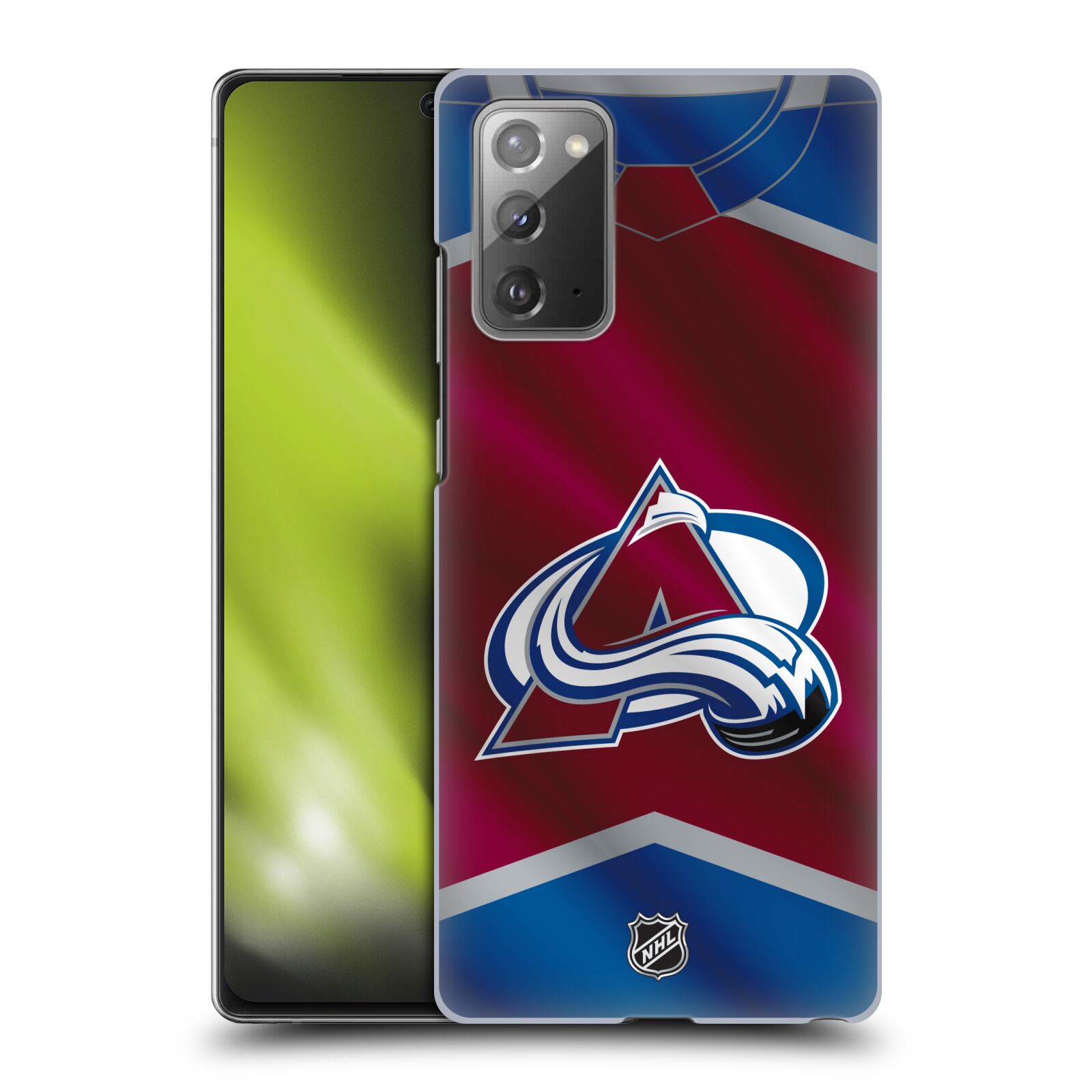 Pouzdro na mobil Samsung Galaxy Note 20 - HEAD CASE - Hokej NHL - Colorado Avalanche - Dres