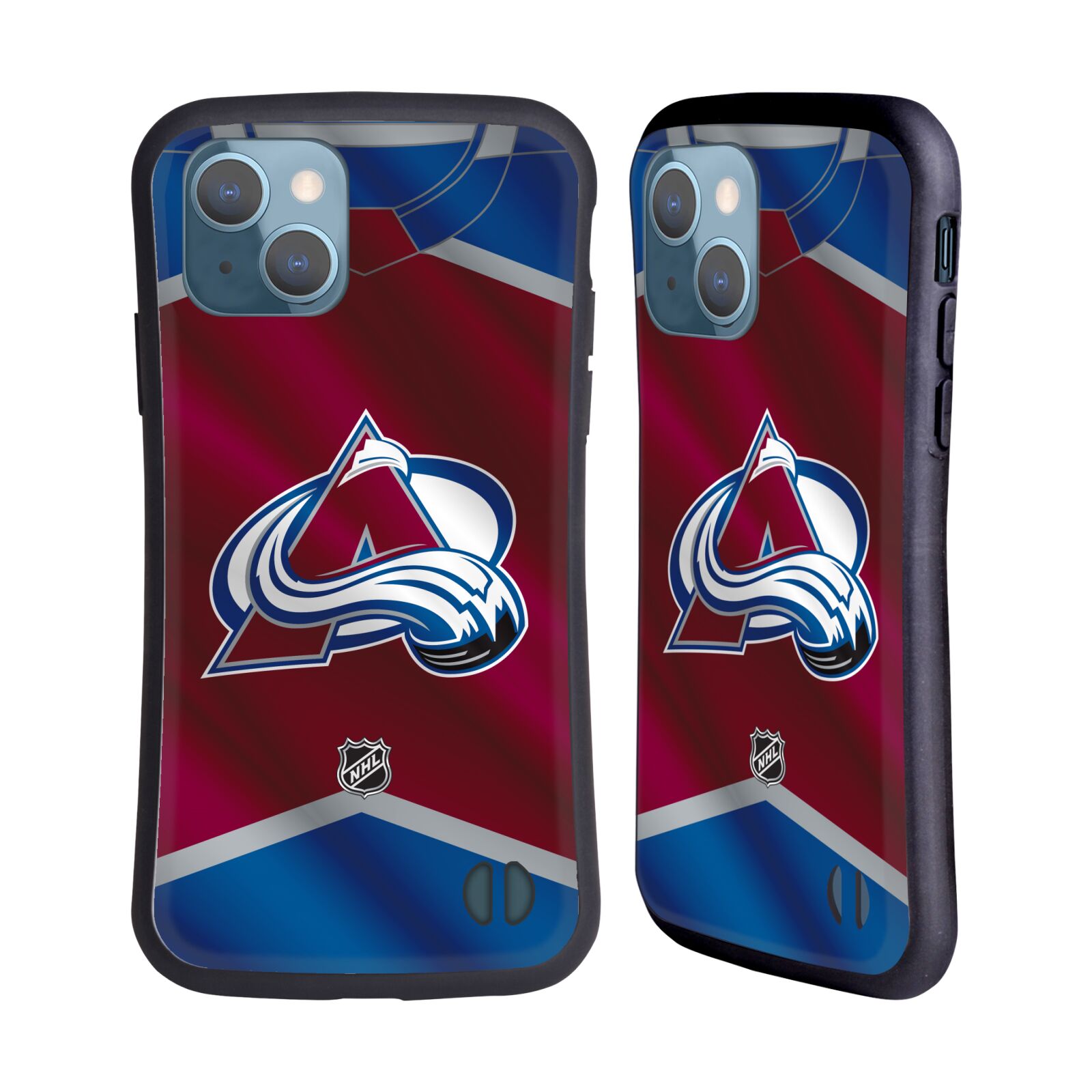 Obal na mobil Apple iPhone 13 - HEAD CASE - NHL - Colorado Avalanche znak na dresu