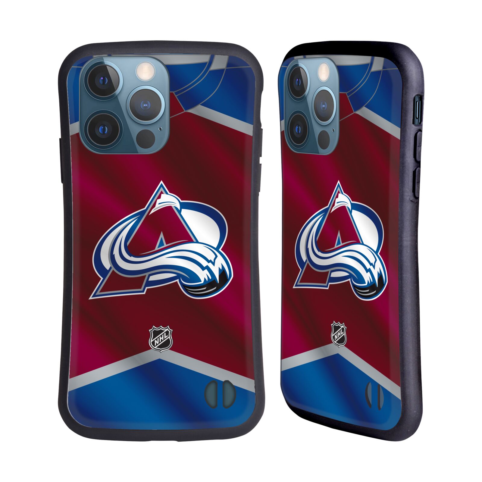 Obal na mobil Apple iPhone 13 PRO - HEAD CASE - NHL - Colorado Avalanche znak na dresu