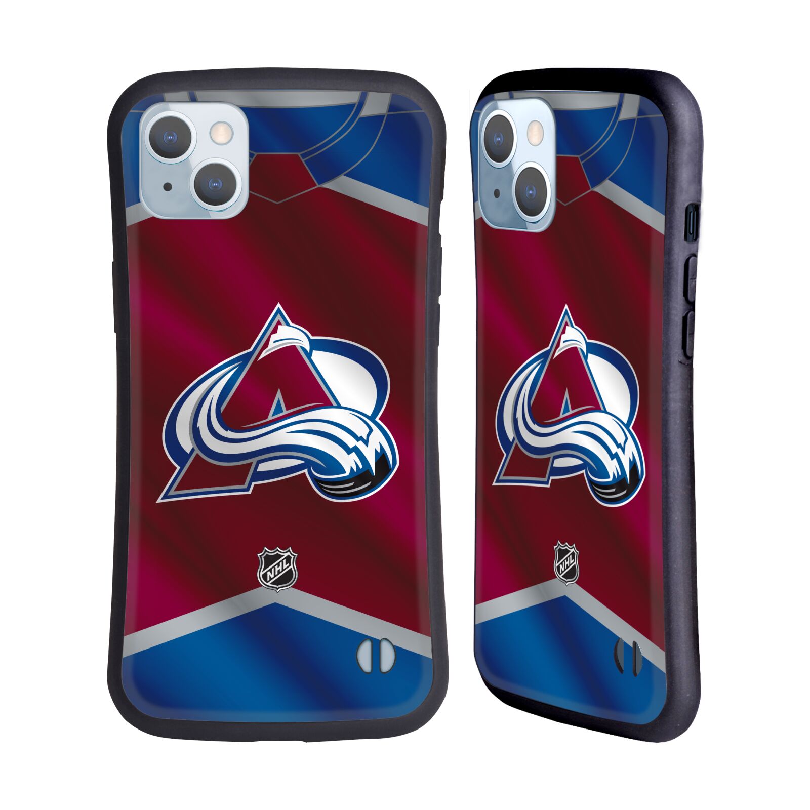 Obal na mobil Apple iPhone 14 PLUS - HEAD CASE - NHL - Colorado Avalanche znak na dresu