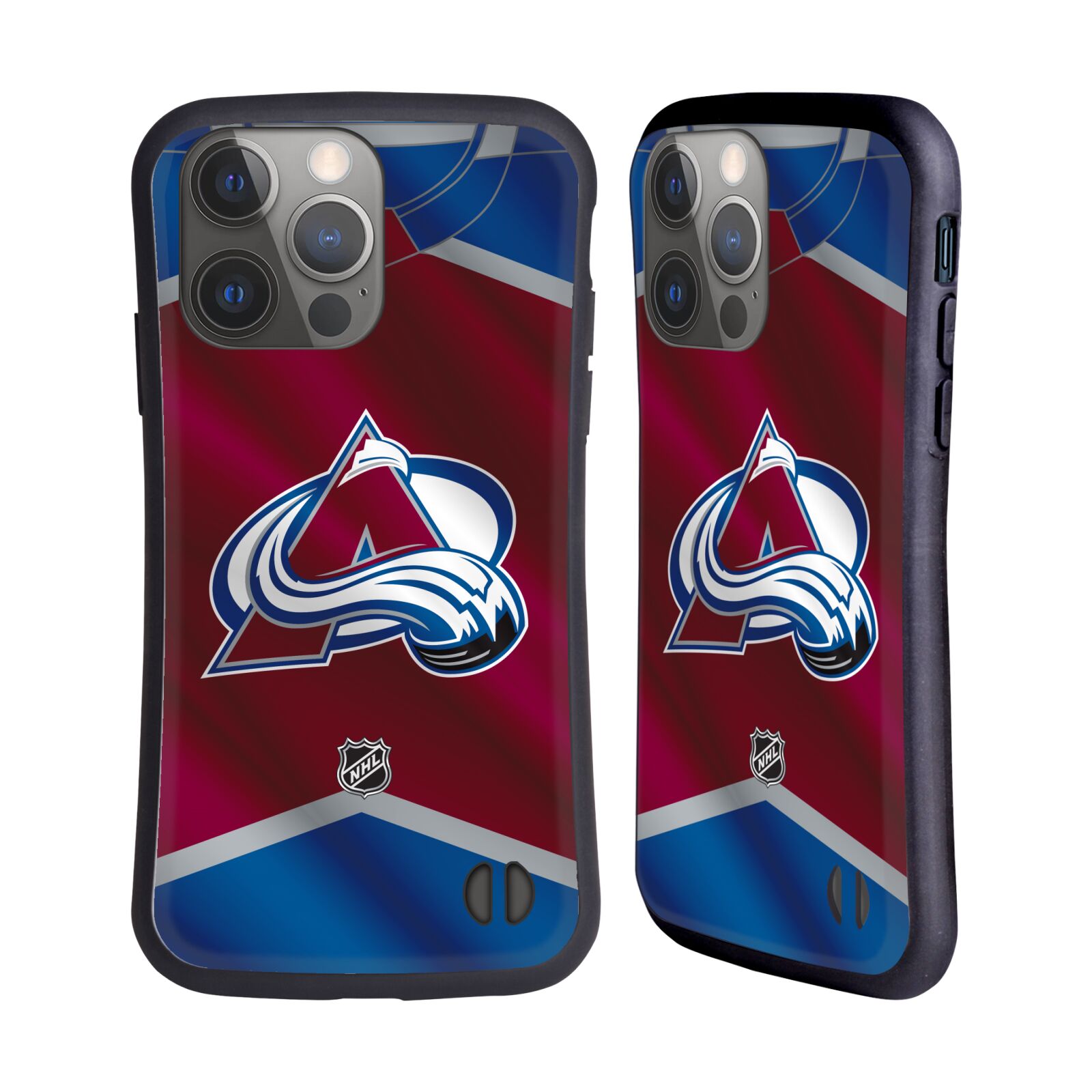 Obal na mobil Apple iPhone 14 PRO - HEAD CASE - NHL - Colorado Avalanche znak na dresu