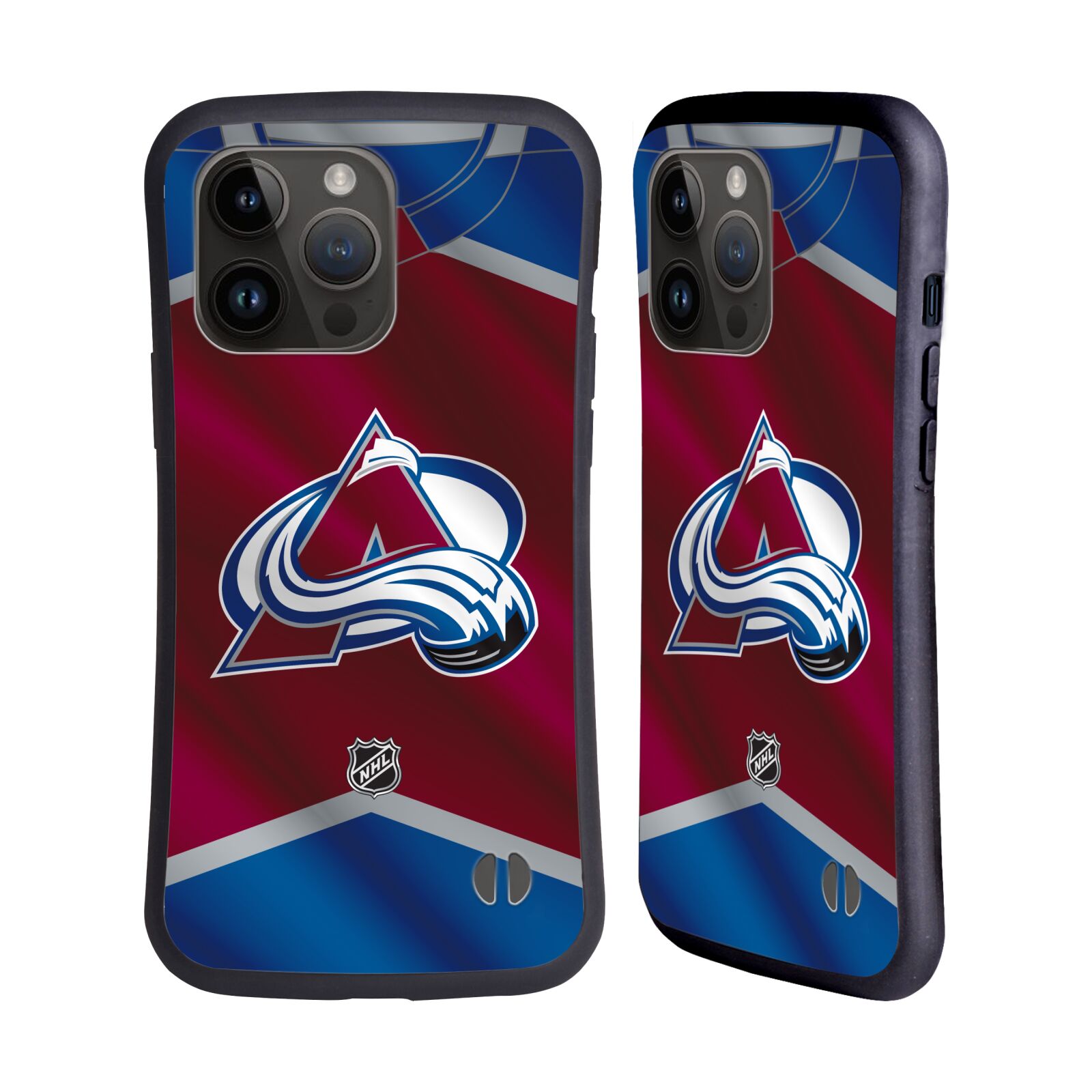 Obal na mobil Apple iPhone 15 PRO MAX - HEAD CASE - NHL - Colorado Avalanche znak na dresu
