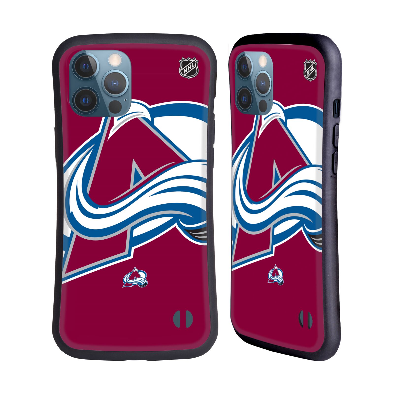 Obal na mobil Apple iPhone 12 PRO MAX - HEAD CASE - NHL - Colorado Avalanche velký znak