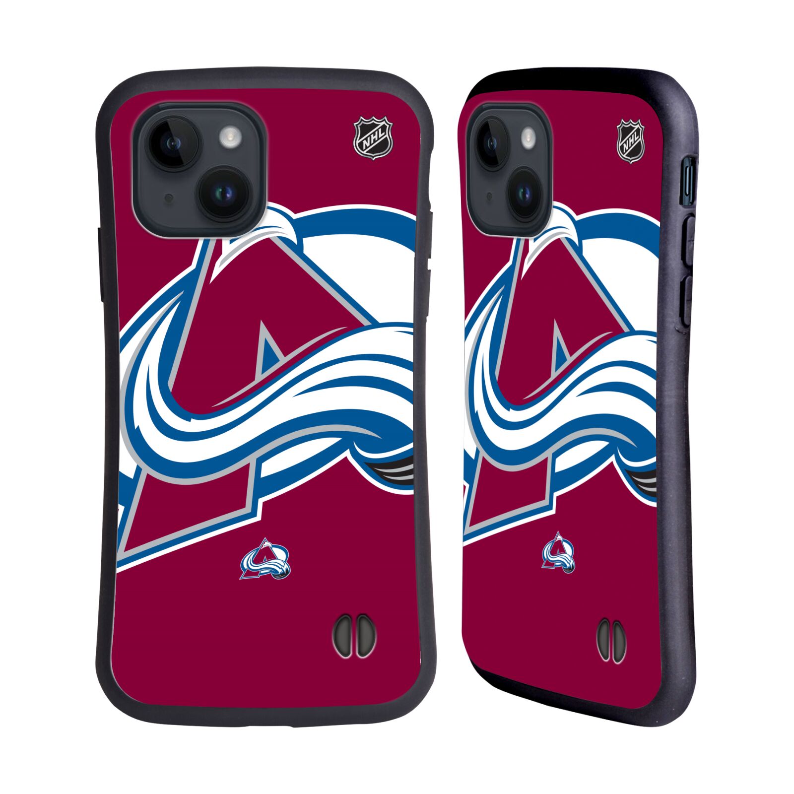 Obal na mobil Apple iPhone 15 - HEAD CASE - NHL - Colorado Avalanche velký znak