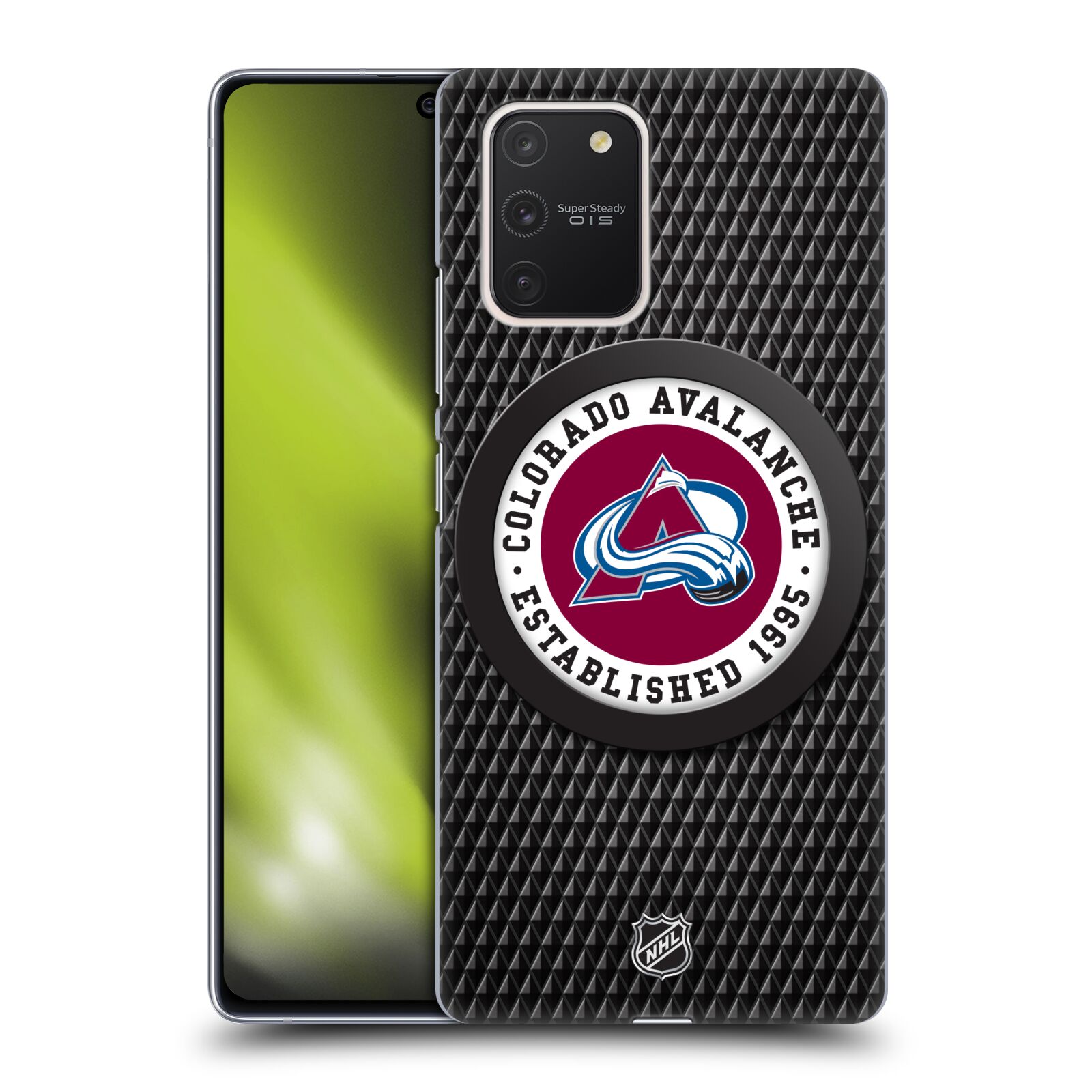 Zadní obal pro mobil Samsung Galaxy S10 LITE - HEAD CASE - NHL - Colorado Avalanche - Puk