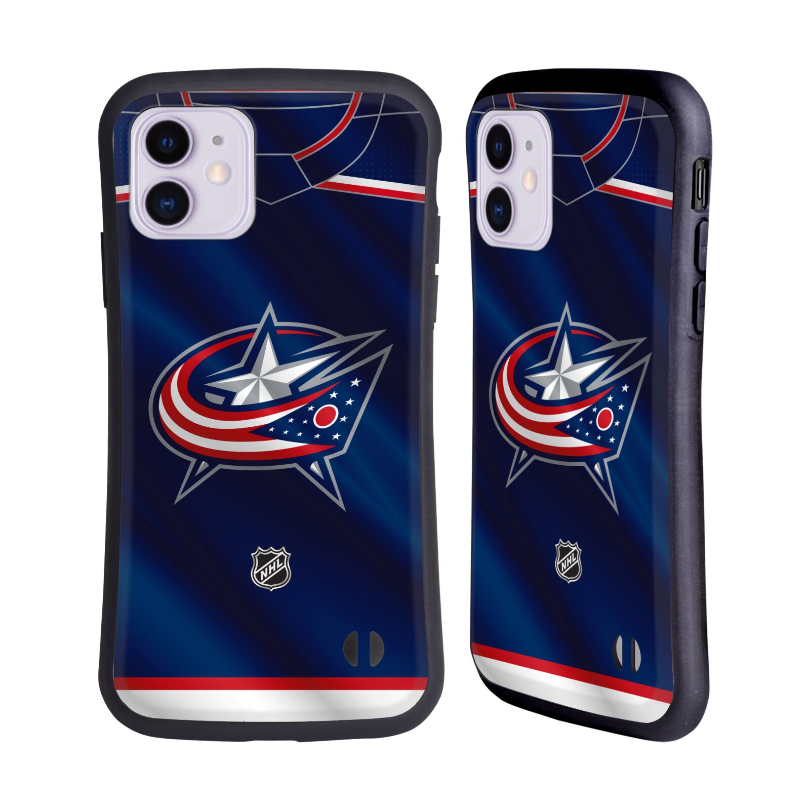 Obal na mobil Apple iPhone 11 - HEAD CASE - NHL - Columbus Blue Jackets znak na dresu