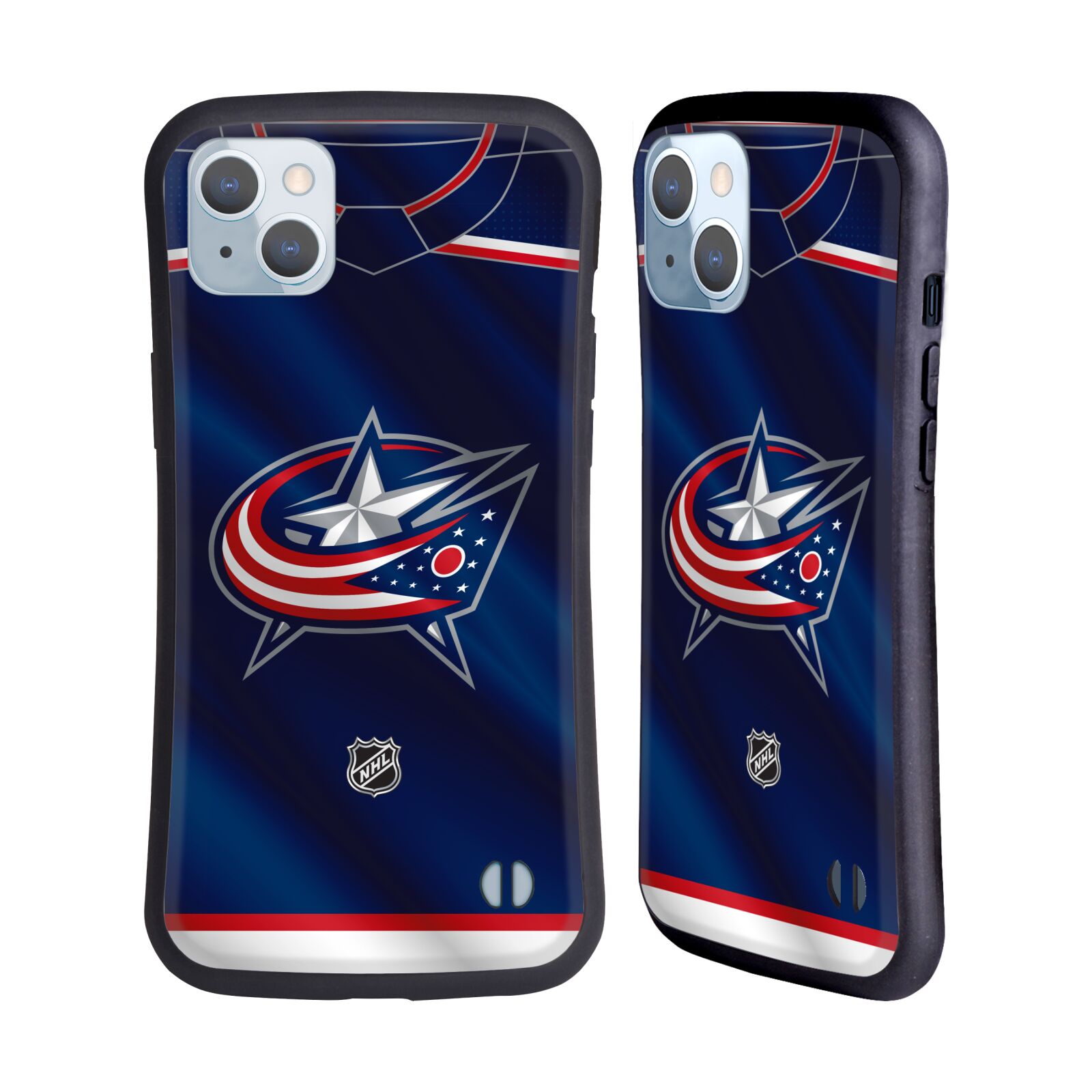 Obal na mobil Apple iPhone 14 PLUS - HEAD CASE - NHL - Columbus Blue Jackets znak na dresu