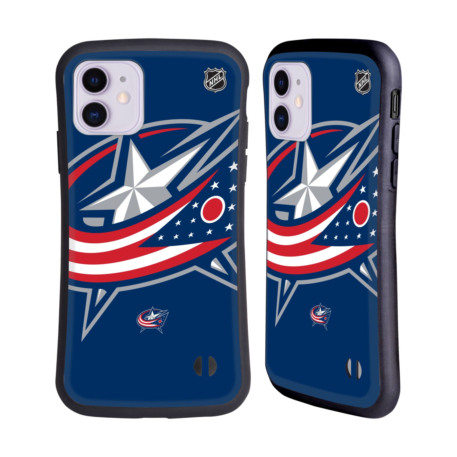 Obal na mobil Apple iPhone 11 - HEAD CASE - NHL - Columbus Blue Jackets velký znak