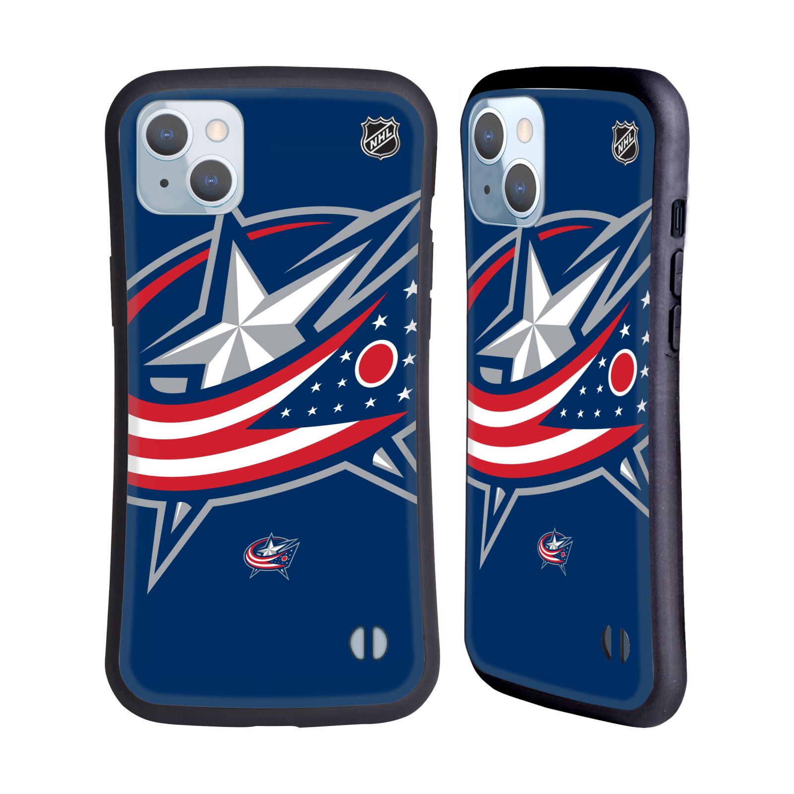 Obal na mobil Apple iPhone 14 PLUS - HEAD CASE - NHL - Columbus Blue Jackets velký znak
