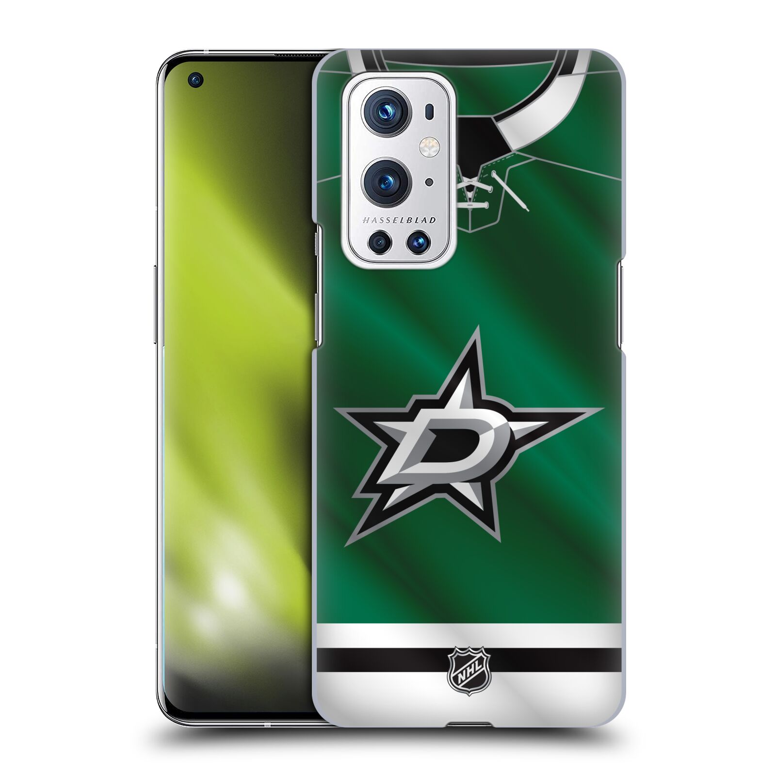 Pouzdro na mobil OnePlus 9 PRO - HEAD CASE - Hokej NHL - Dallas Stars - Dres