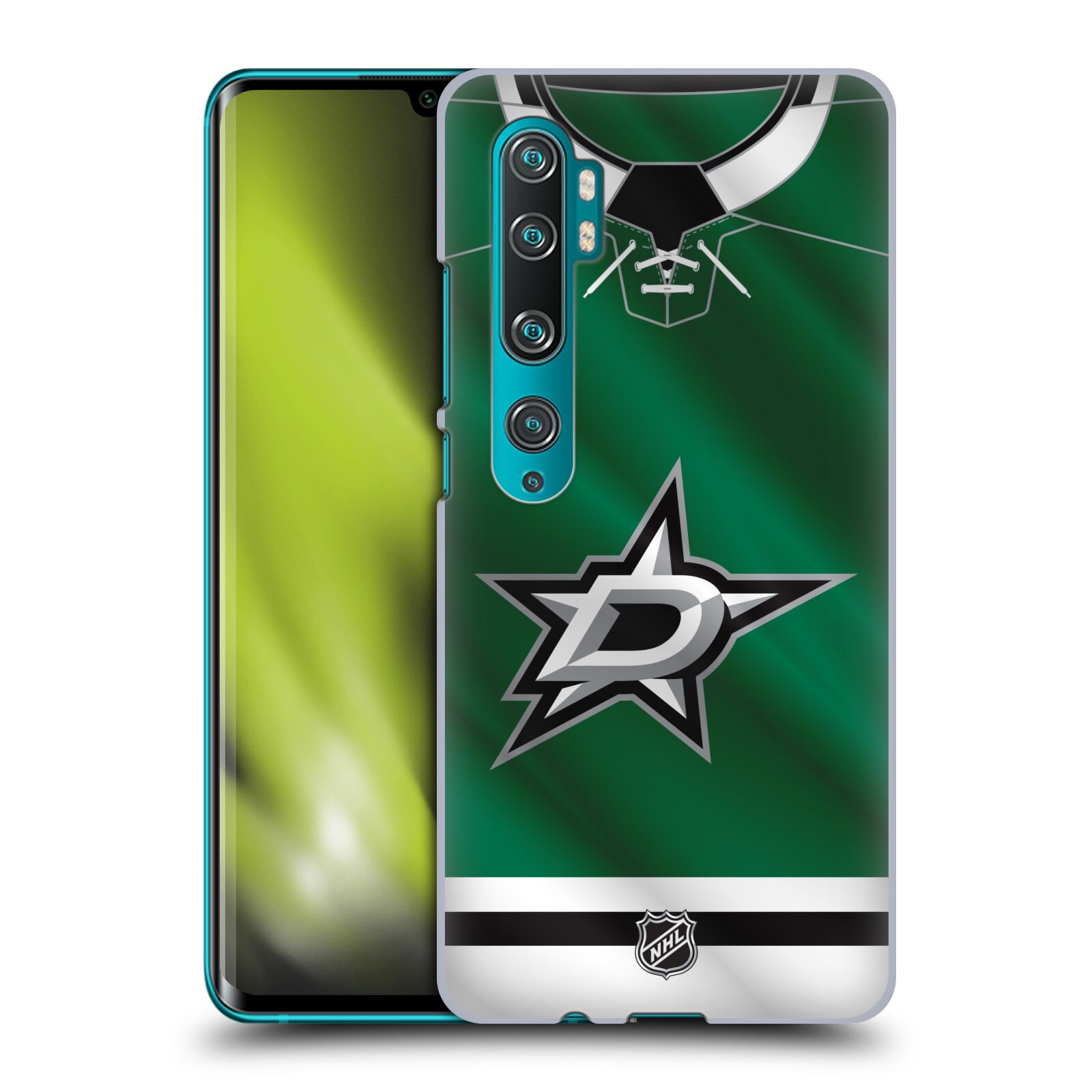 Pouzdro na mobil Xiaomi Mi Note 10 / Mi Note 10 Pro - HEAD CASE - Hokej NHL - Dallas Stars - Dres