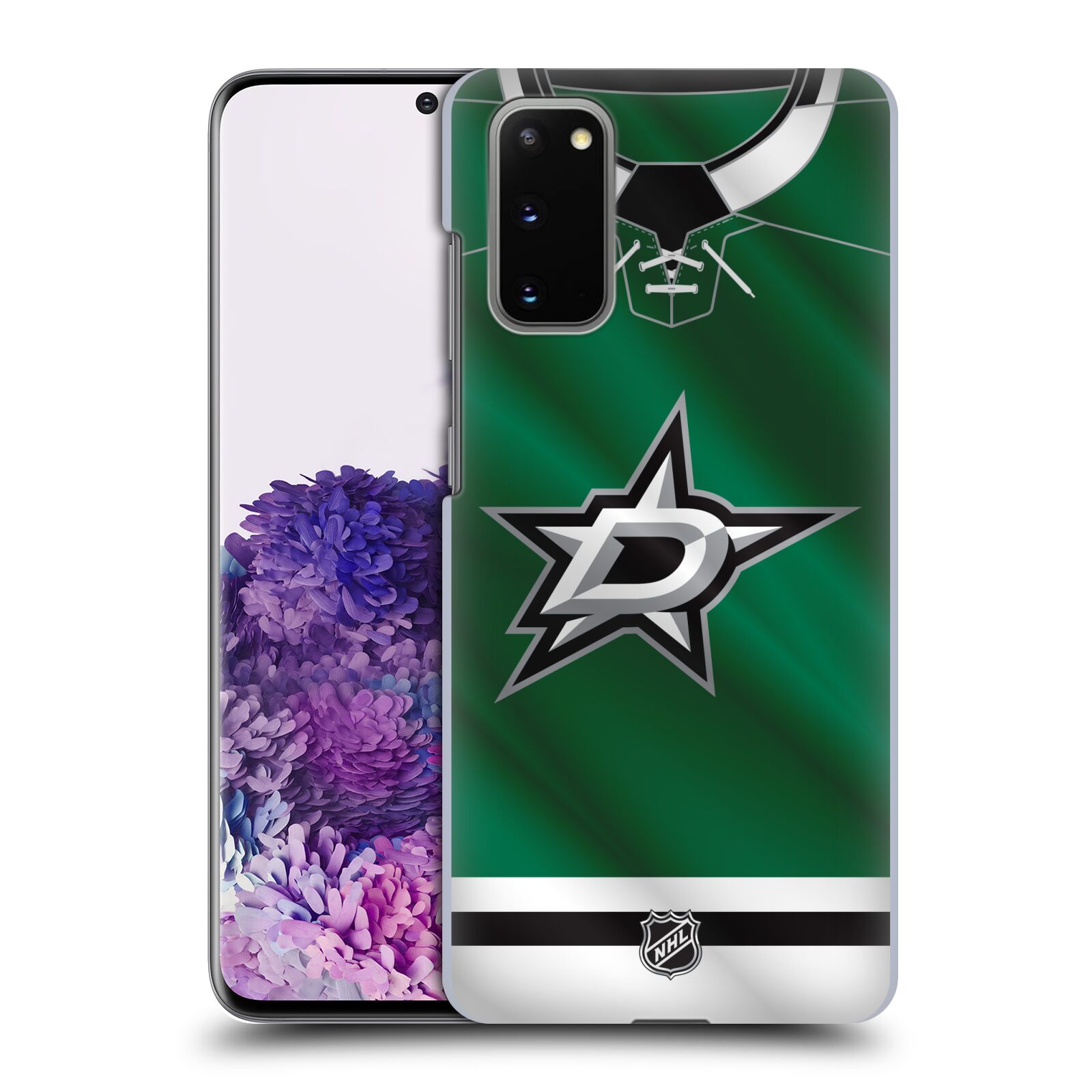 Pouzdro na mobil Samsung Galaxy S20 - HEAD CASE - Hokej NHL - Dallas Stars - Dres