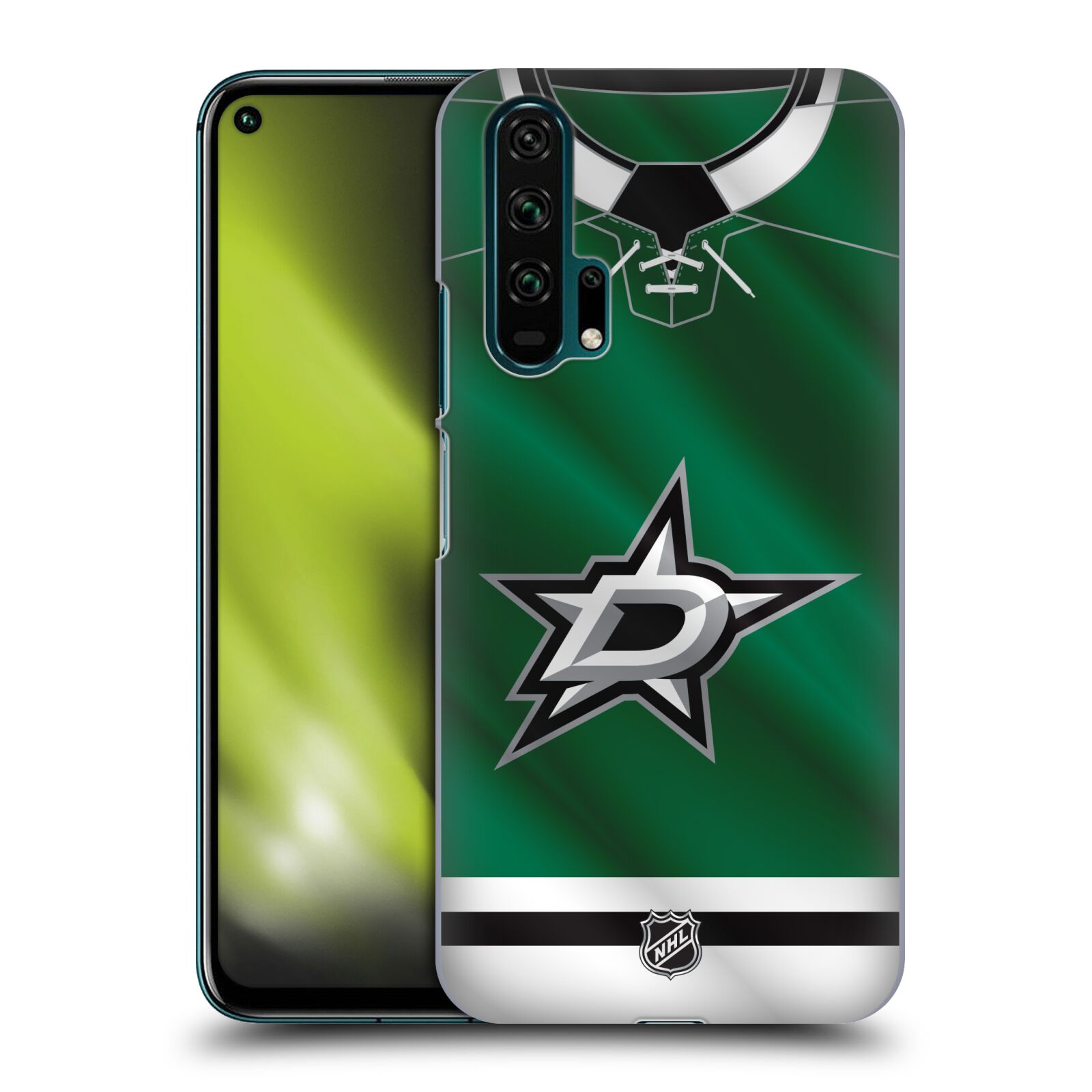 Pouzdro na mobil HONOR 20 PRO - HEAD CASE - Hokej NHL - Dallas Stars - Dres