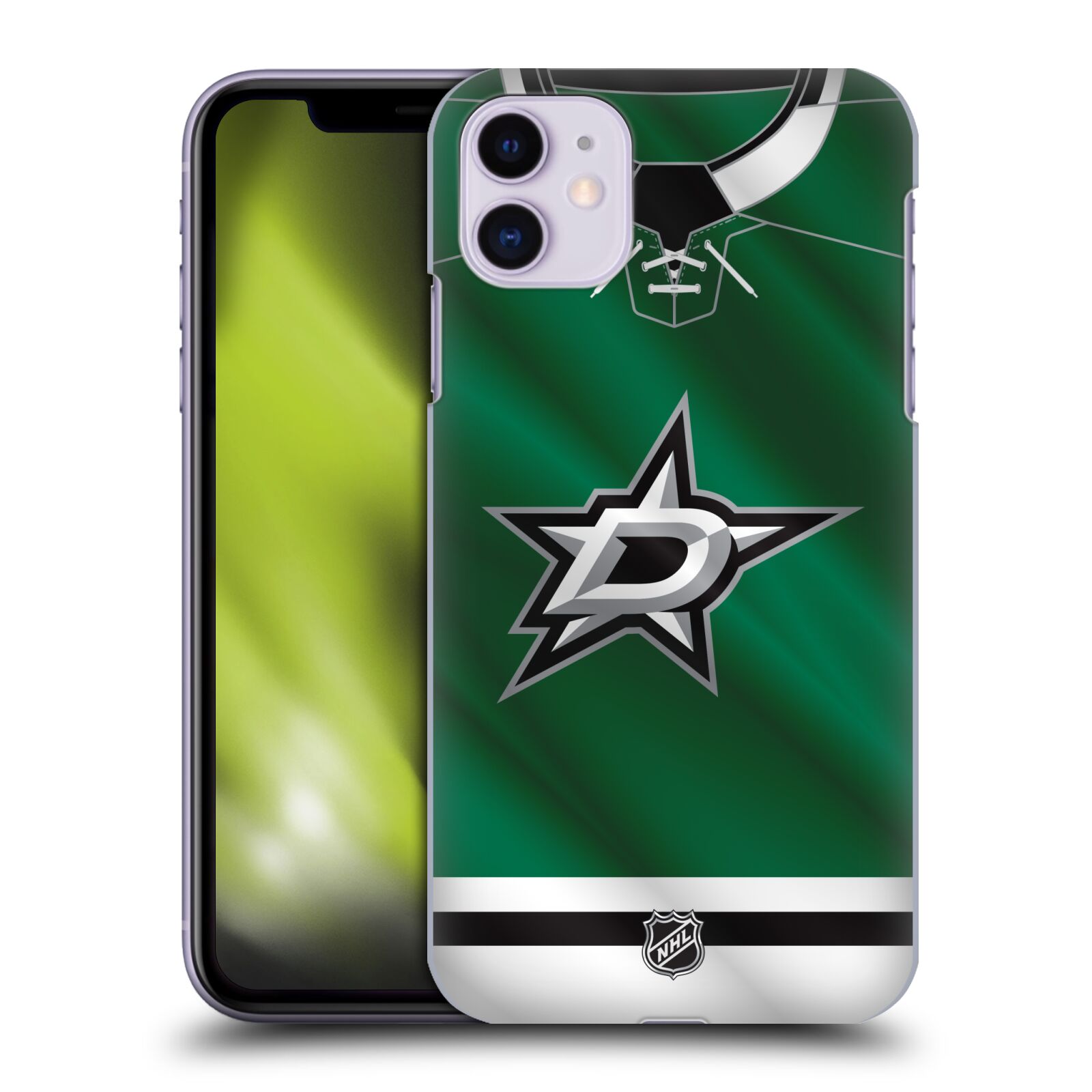 Pouzdro na mobil Apple Iphone 11 - HEAD CASE - Hokej NHL - Dallas Stars - Dres