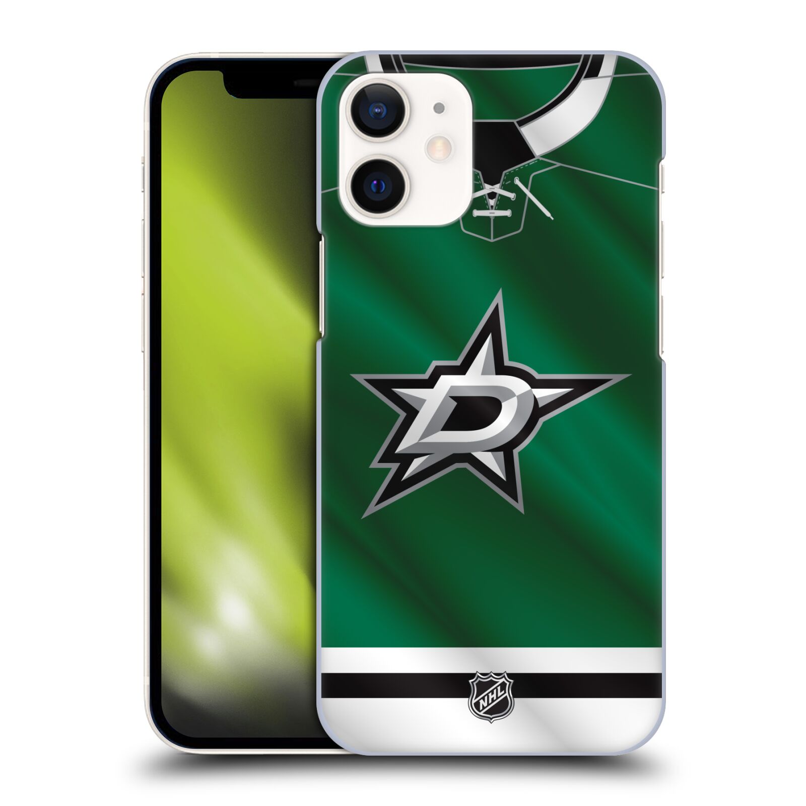 Pouzdro na mobil Apple Iphone 12 MINI - HEAD CASE - Hokej NHL - Dallas Stars - Dres