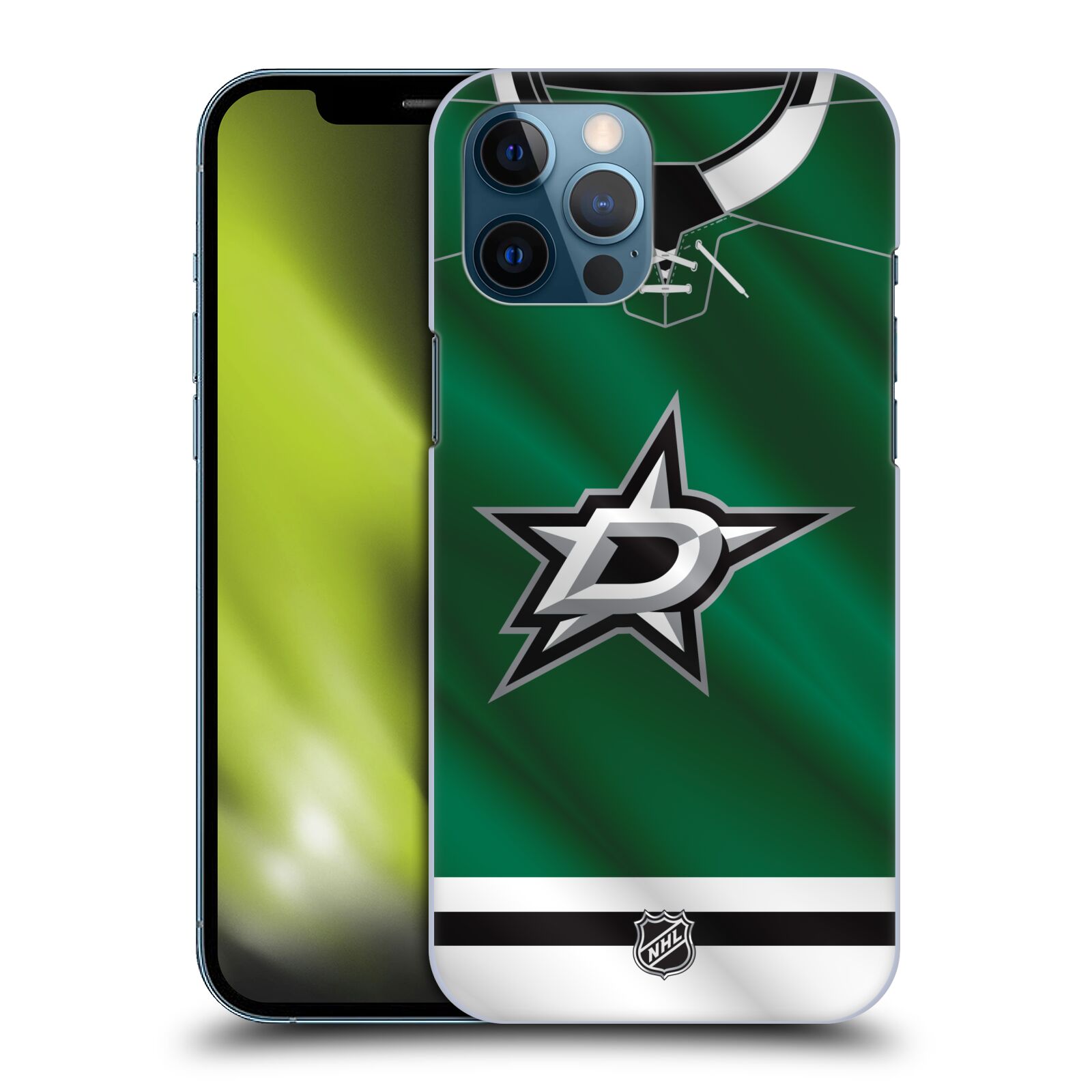 Pouzdro na mobil Apple Iphone 12 PRO MAX - HEAD CASE - Hokej NHL - Dallas Stars - Dres