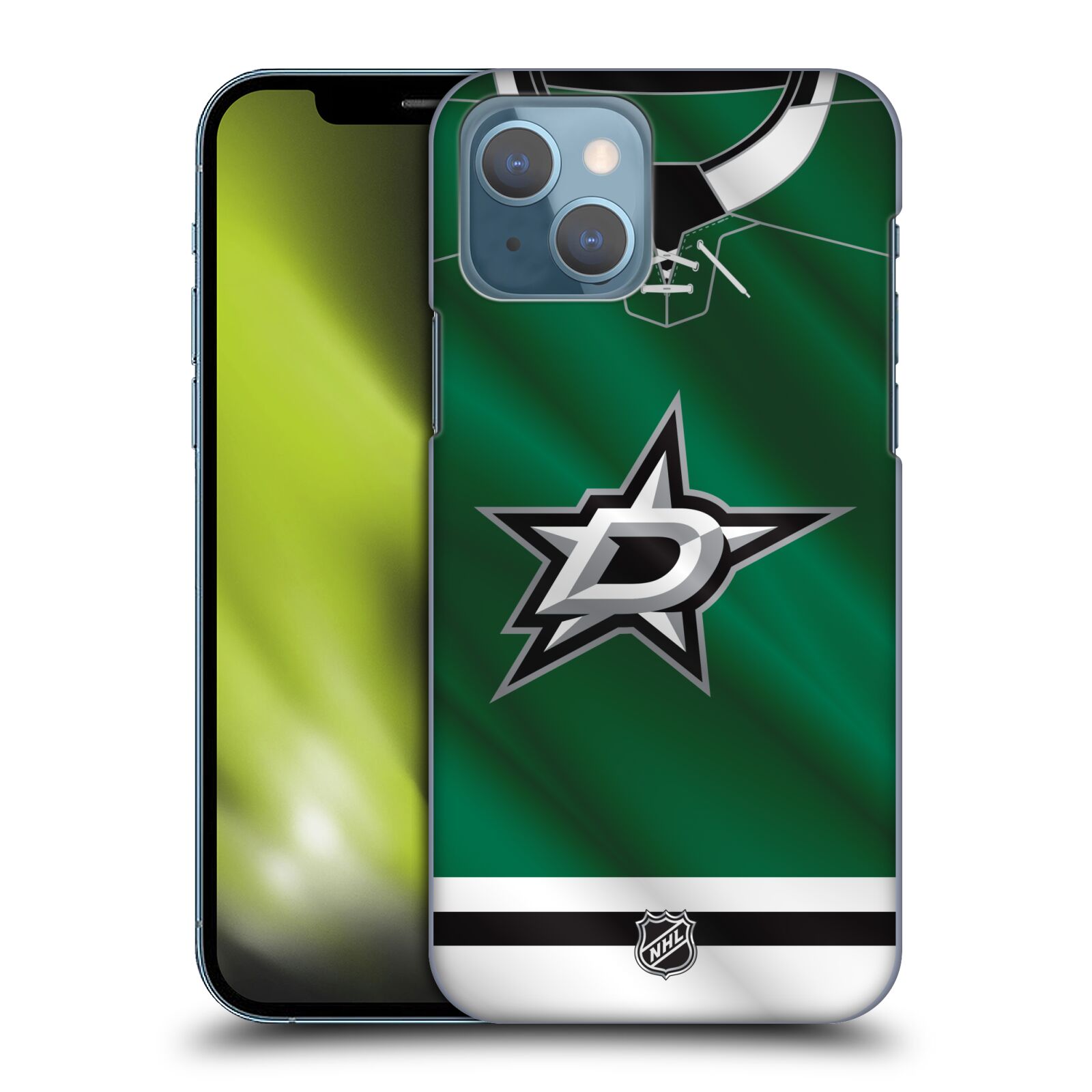 Pouzdro na mobil Apple Iphone 13 - HEAD CASE - Hokej NHL - Dallas Stars - Dres