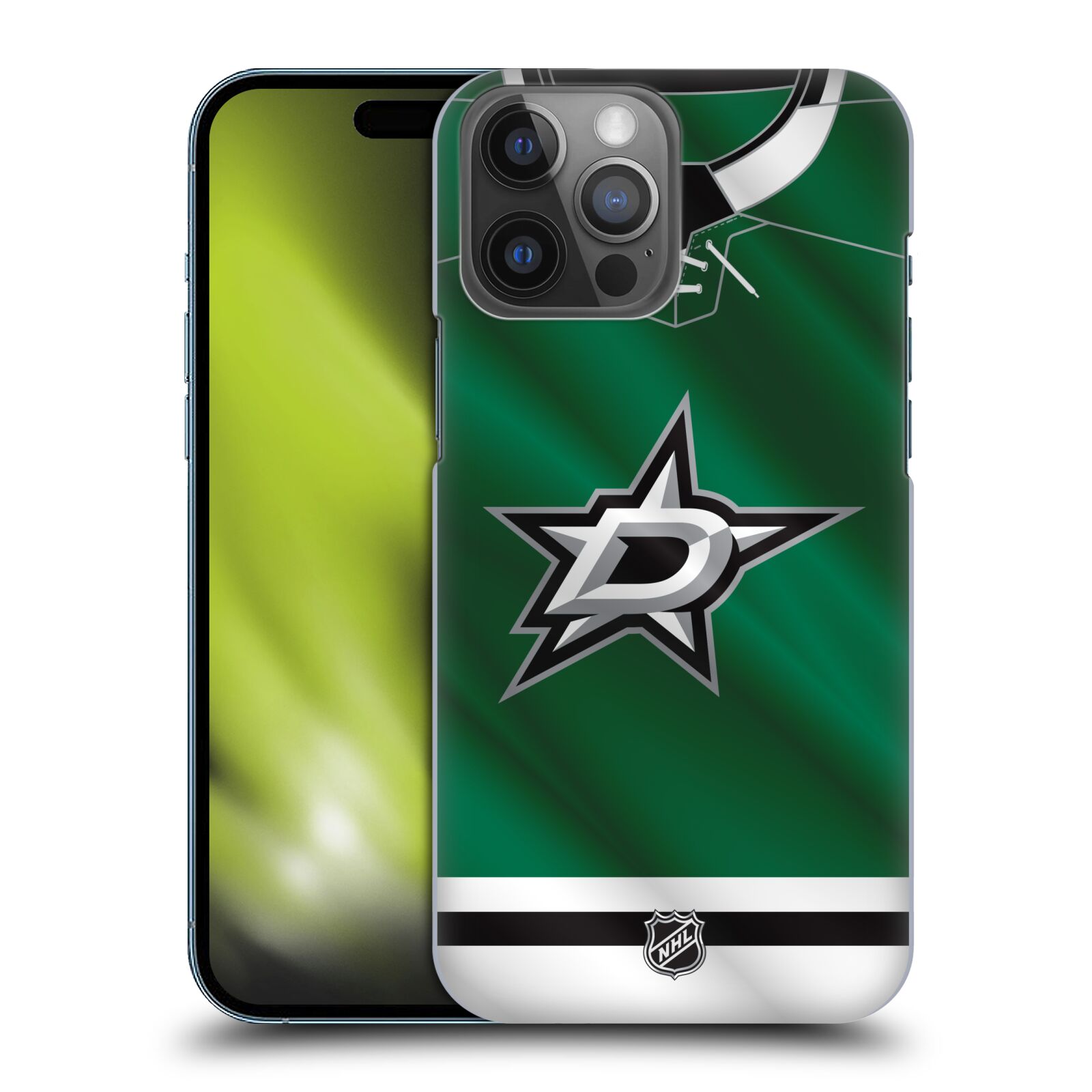 Pouzdro na mobil Apple Iphone 14 PRO MAX - HEAD CASE - Hokej NHL - Dallas Stars - Dres