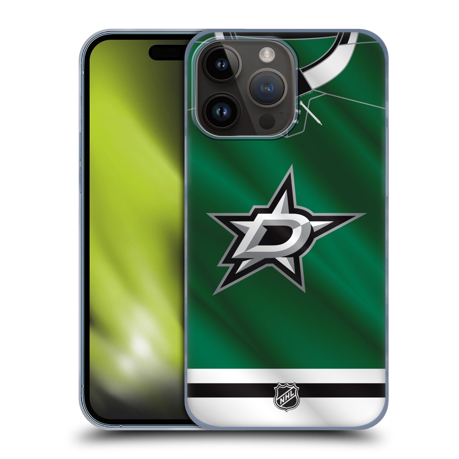 Plastový obal HEAD CASE na mobil Apple Iphone 15 PRO MAX  Hokej NHL - Dallas Stars - Dres