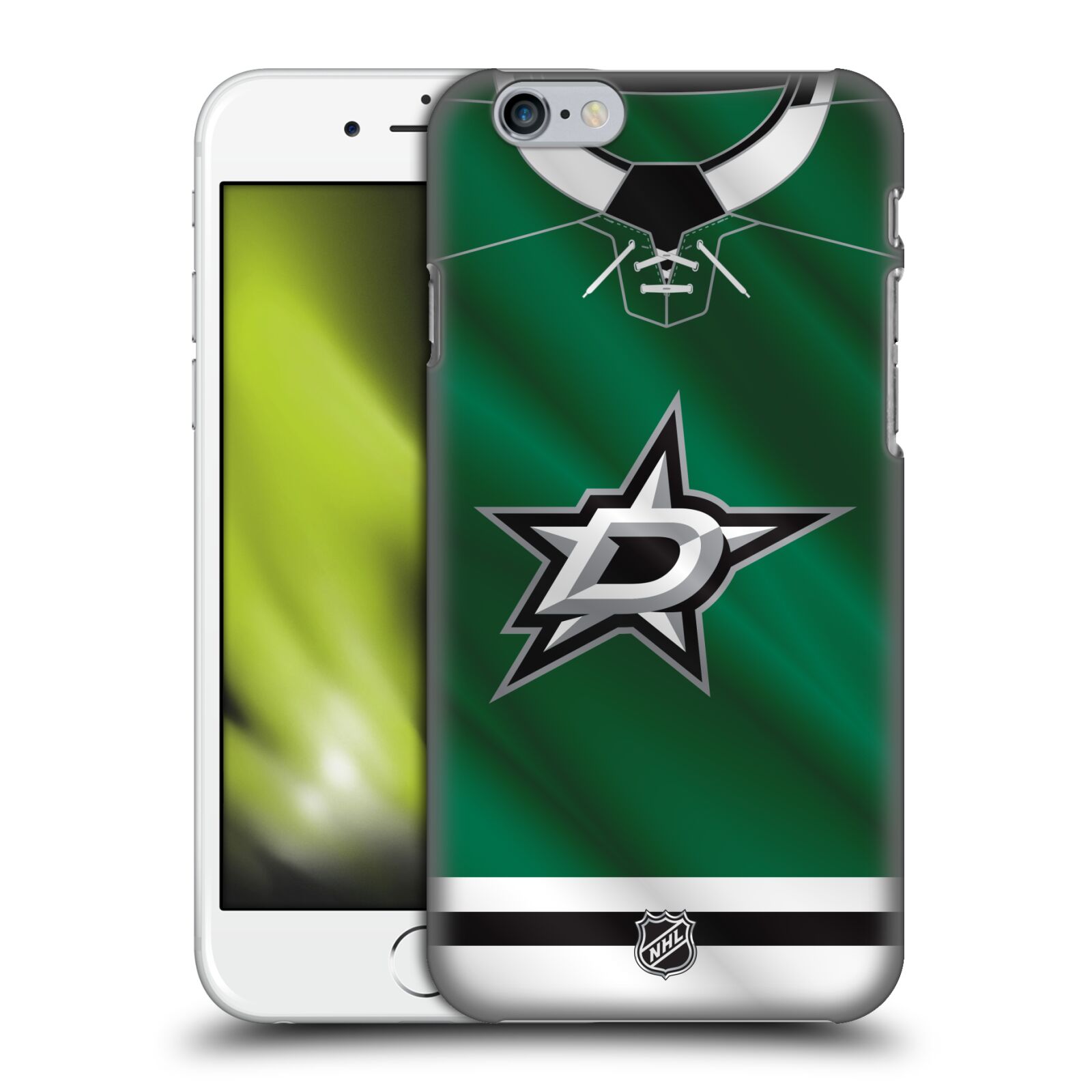 Pouzdro na mobil Apple Iphone 6/6S - HEAD CASE - Hokej NHL - Dallas Stars - Dres